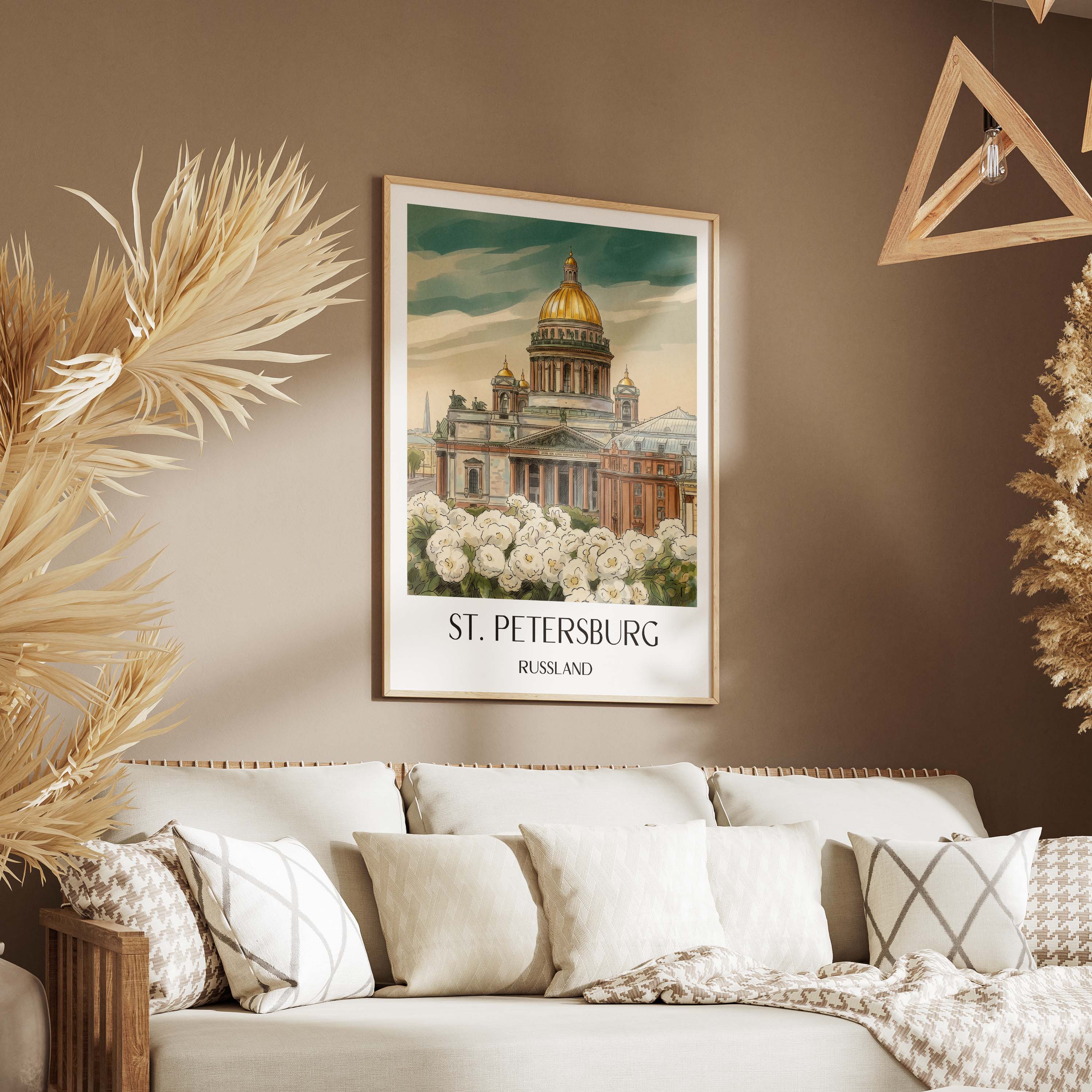 st.-petersburg-russland-poster-aquarell