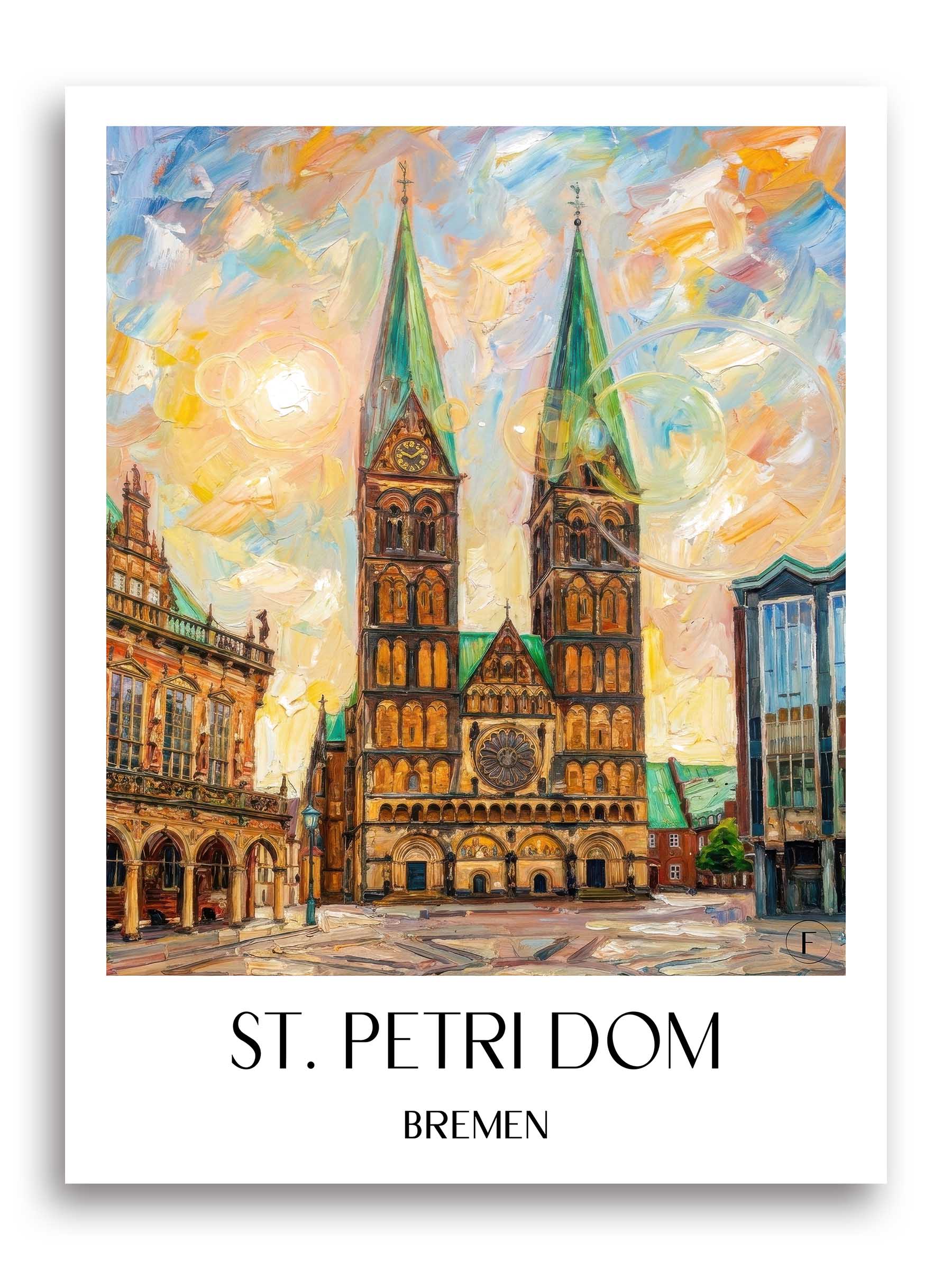st.-petri-dom-bremen-deutschland-poster-oil-painting-oelgemaelde