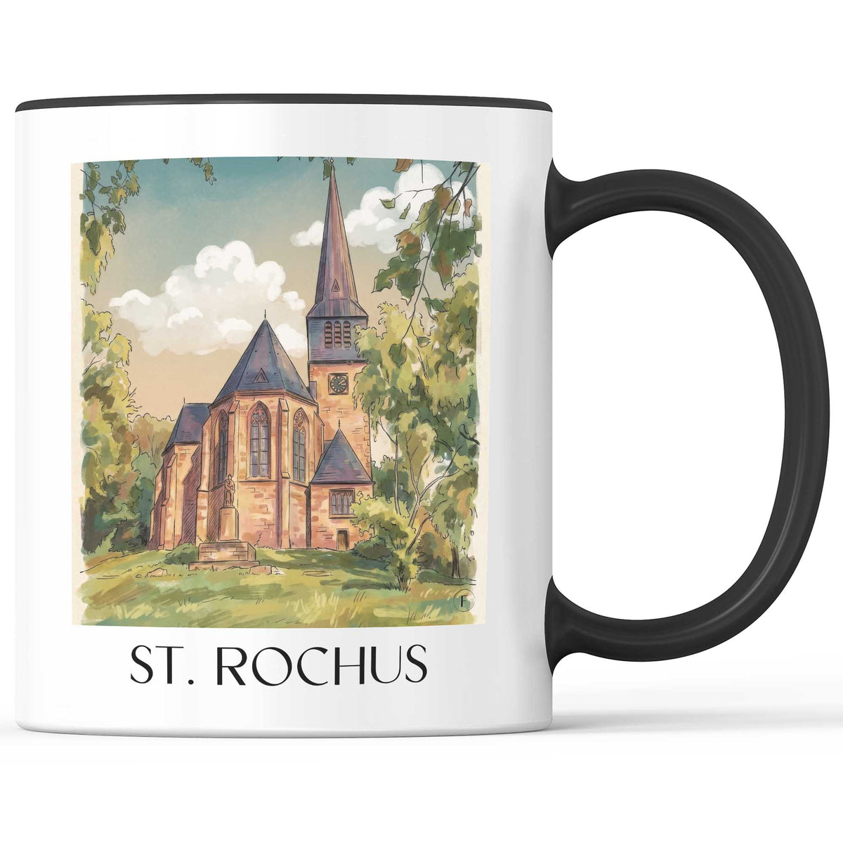 st.-rochus-kaiserslautern-deutschland-kaffeebecher-aquarell
