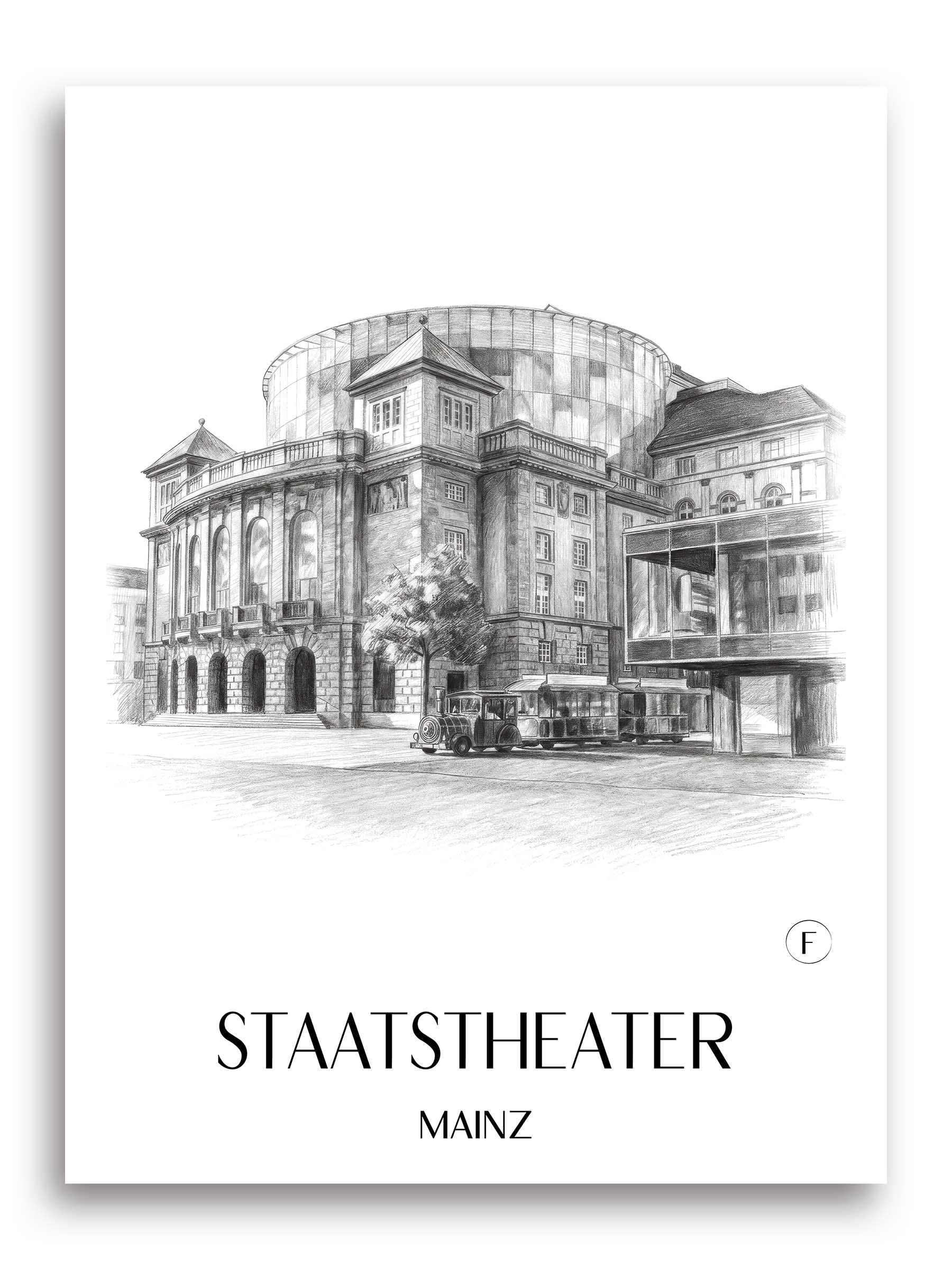 staatstheater-mainz-deutschland-poster-bleistift-zeichnung-drawing