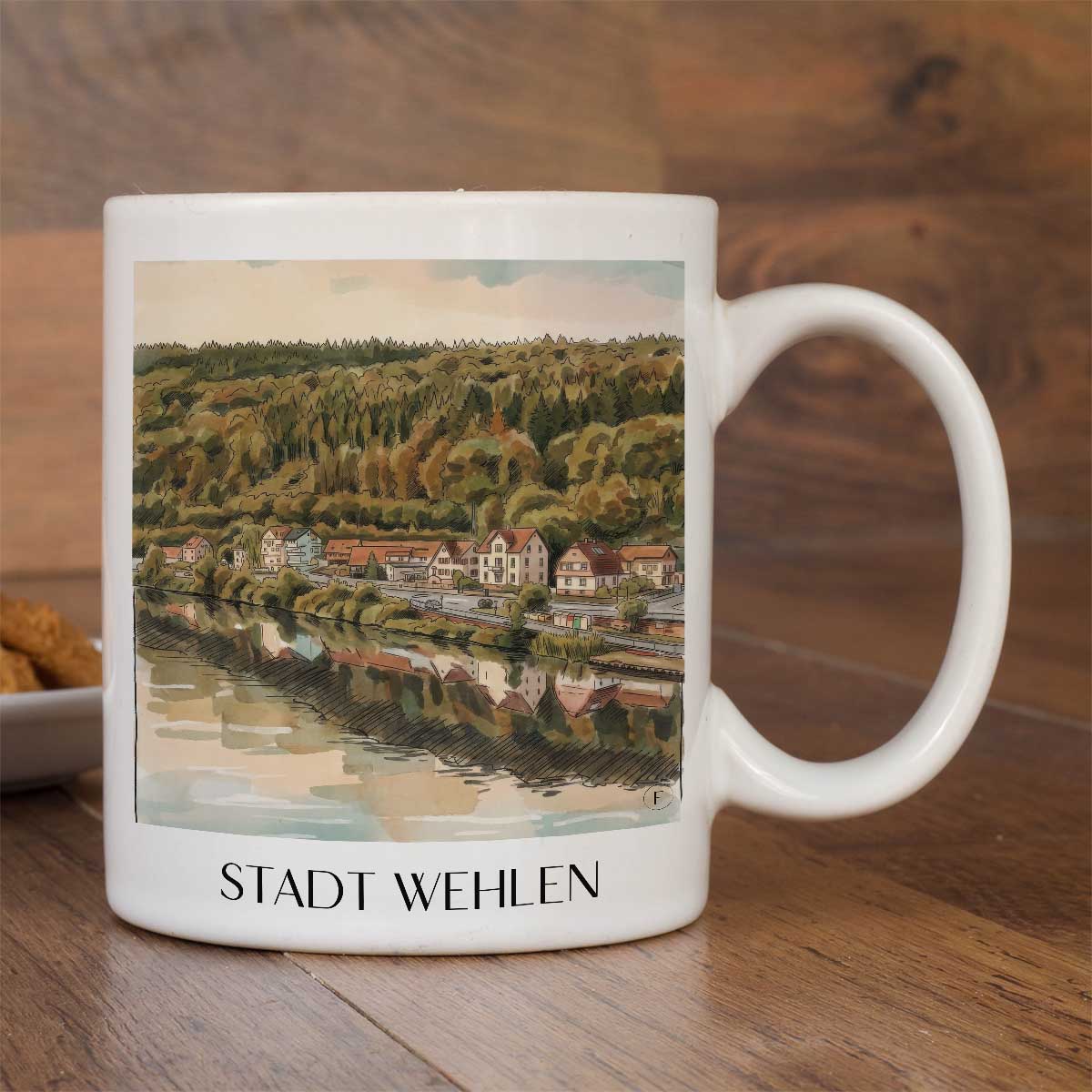 stadt-wehlen-sächsische-schweiz-deutschland-kaffeebecher-aquarell