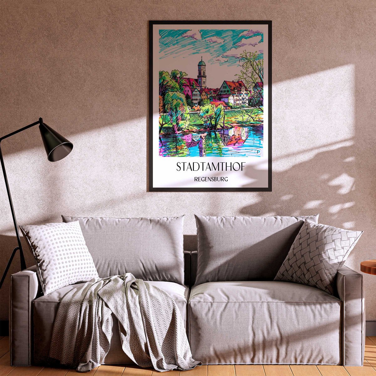 stadtamthof-regensburg-deutschland-poster-graffiti