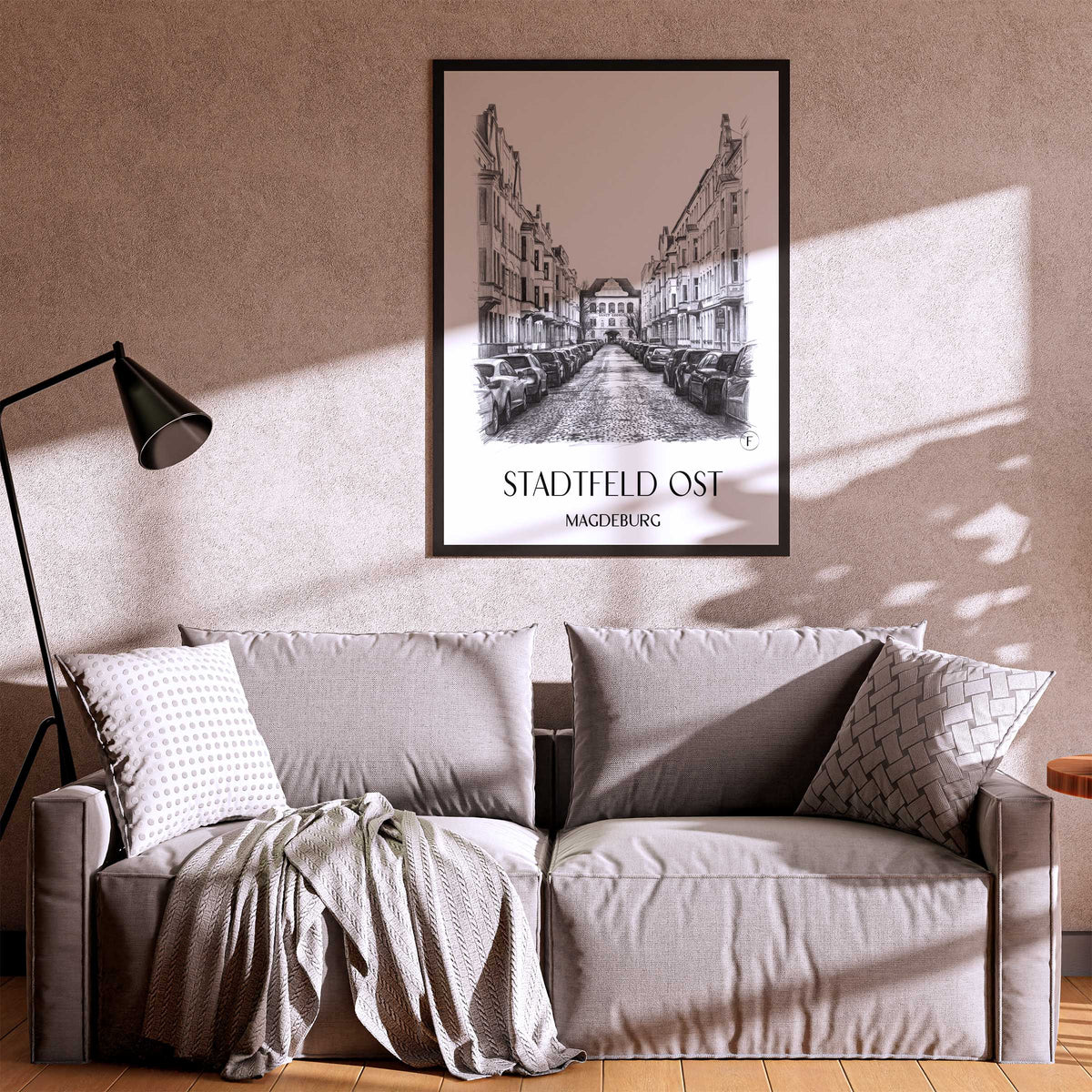 stadtfeld-ost-magdeburg-deutschland-poster-bleistift-zeichnung-drawing