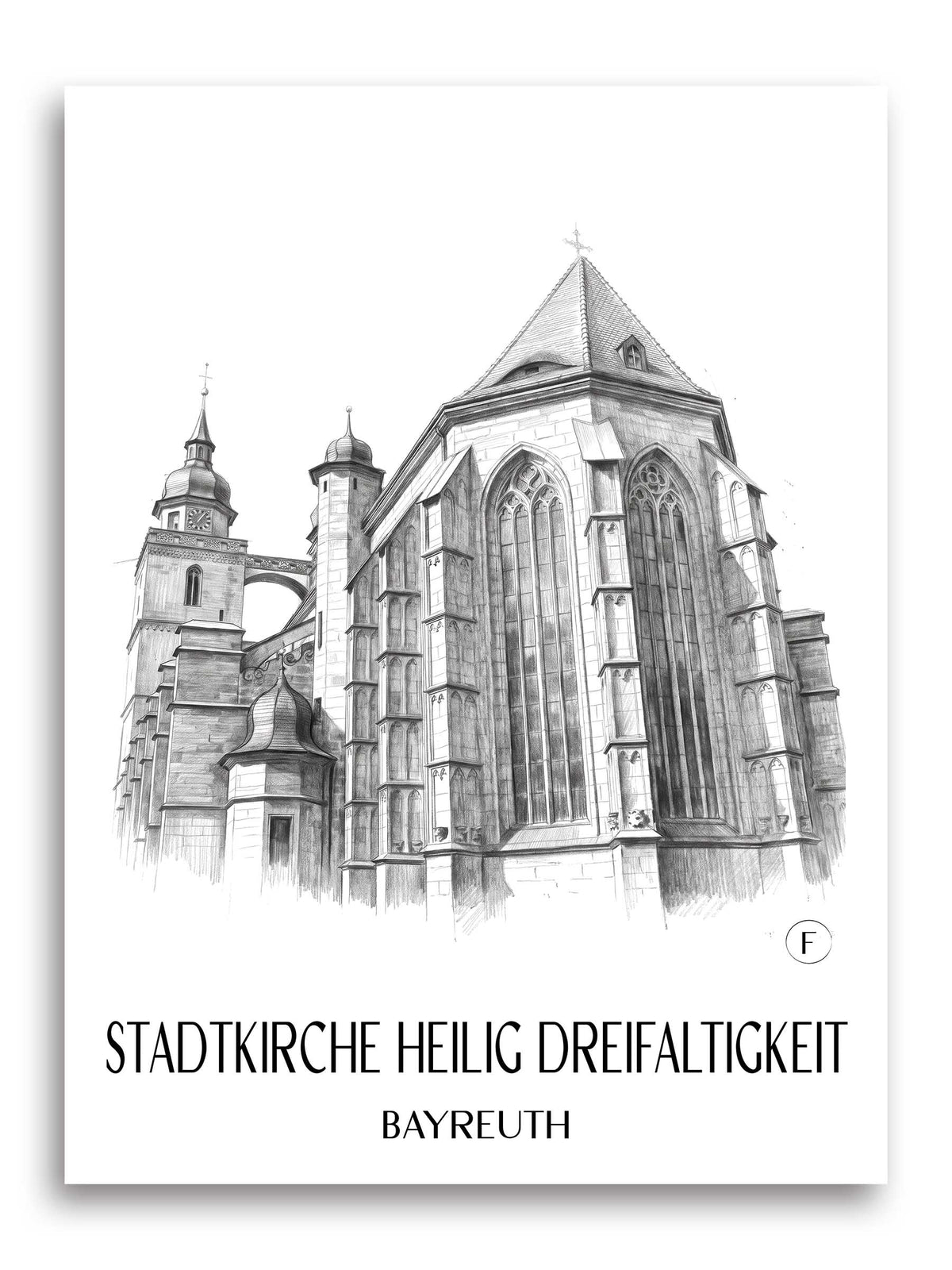 stadtkirche-heilig-dreifaltigkeit-bayreuth-deutschland-poster-bleistift-zeichnung-drawing