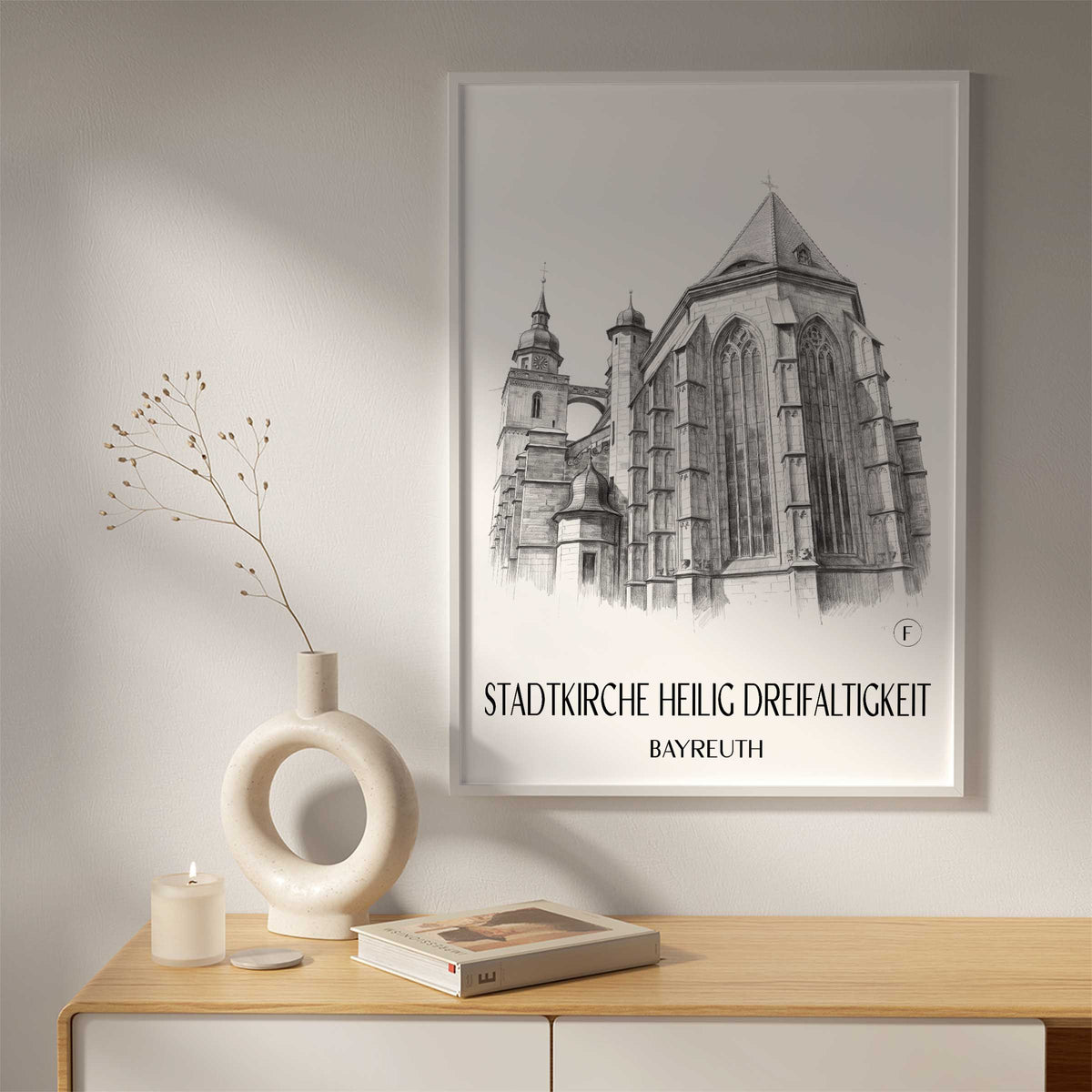 stadtkirche-heilig-dreifaltigkeit-bayreuth-deutschland-poster-bleistift-zeichnung-drawing