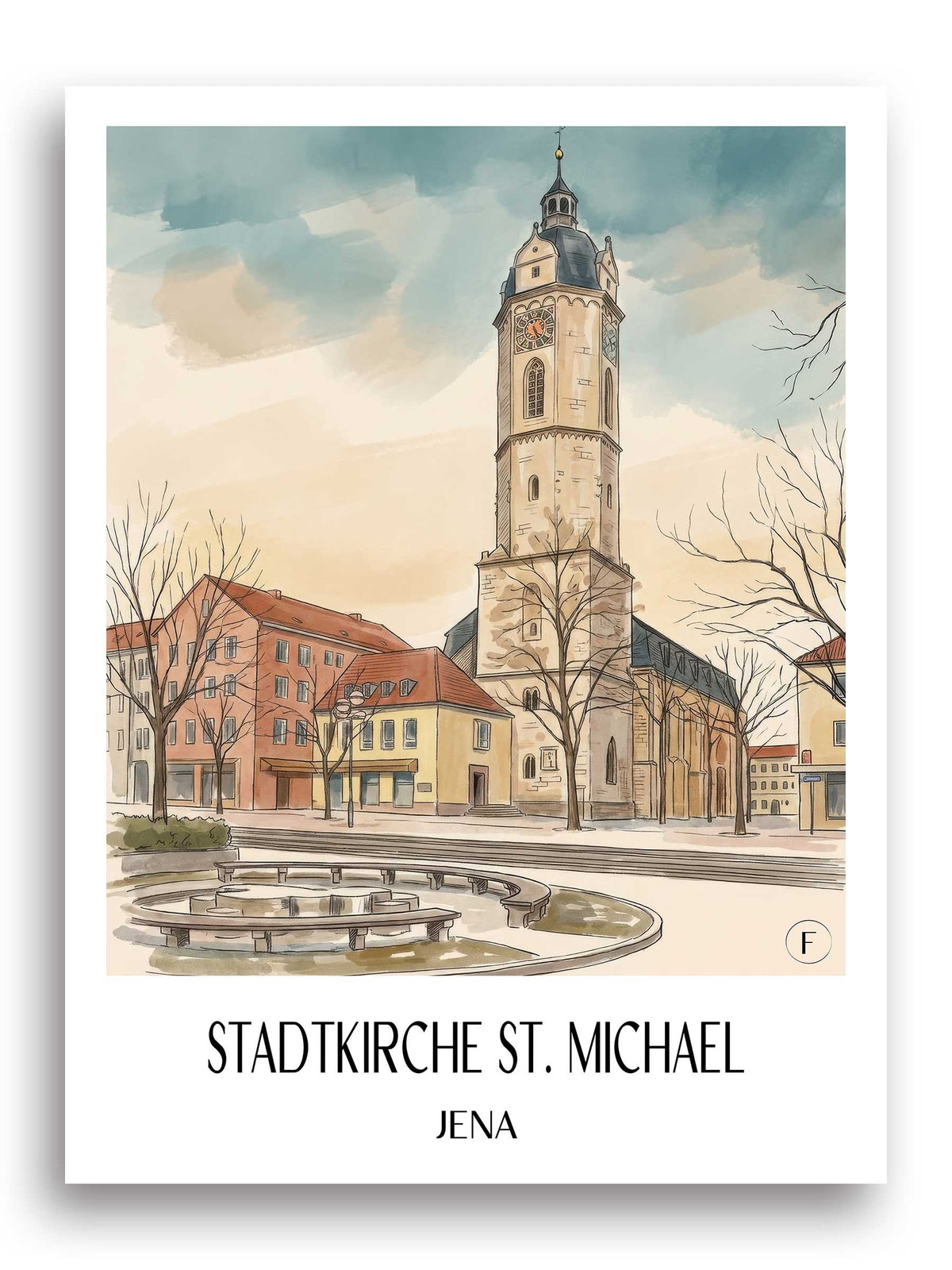 stadtkirche-st.-michael-jena-deutschland-poster-aquarell