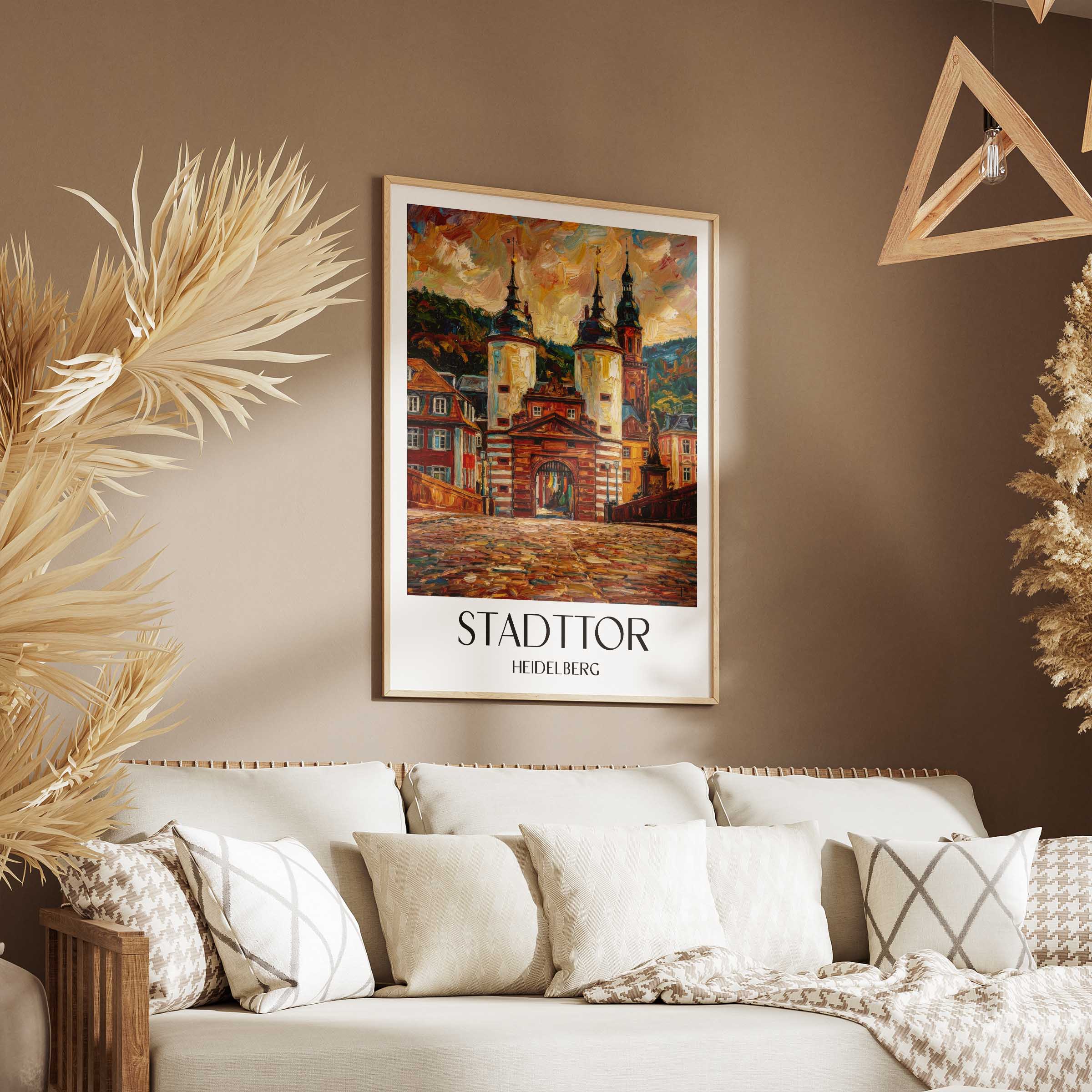 stadttor-heidelberg-deutschland-poster-oil-painting-oelgemaelde