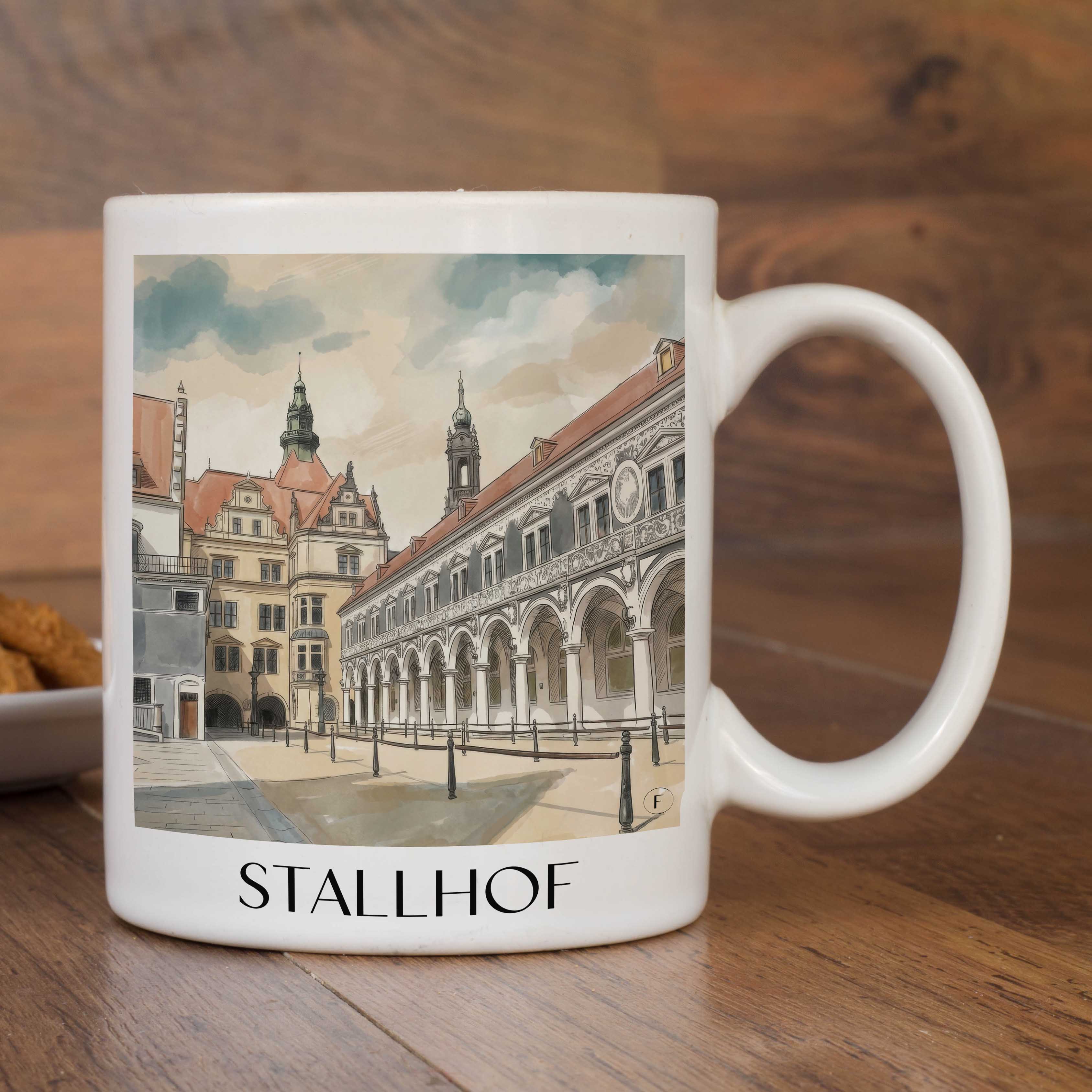 stallhof-dresden-deutschland-kaffeebecher-aquarell