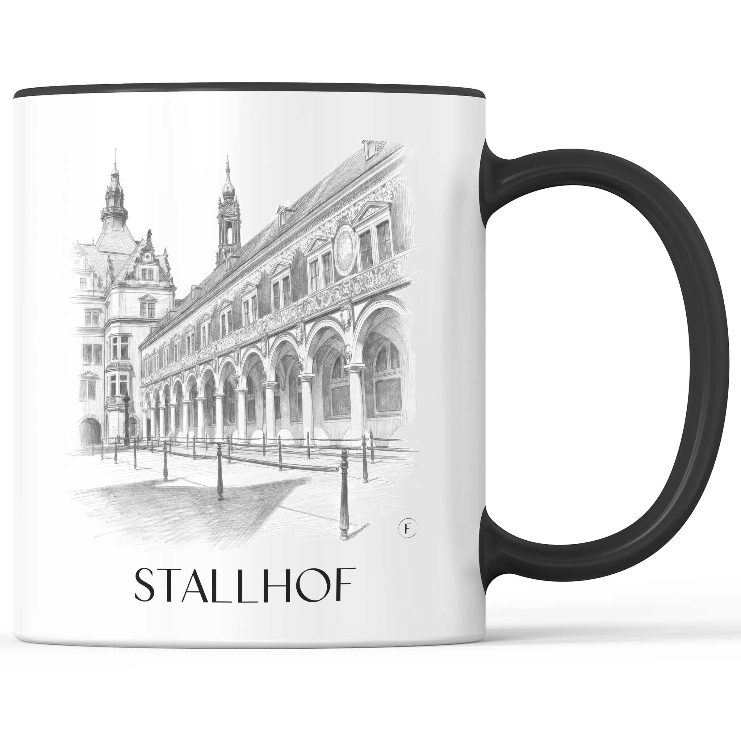 stallhof-dresden-deutschland-kaffeebecher-bleistift-zeichnung-drawing