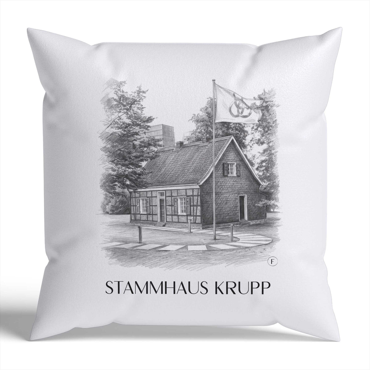 stammhaus-krupp-essen-deutschland-kissenbezug-bleistift-zeichnung-drawing