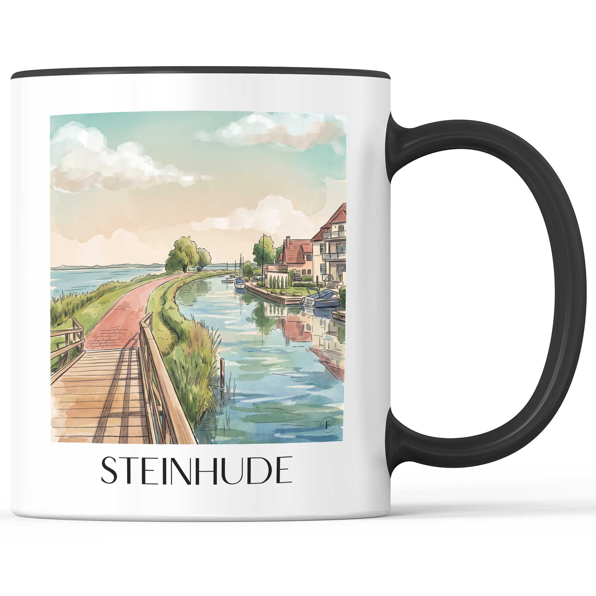 steinhude-niedersachsen-deutschland-kaffeebecher-aquarell