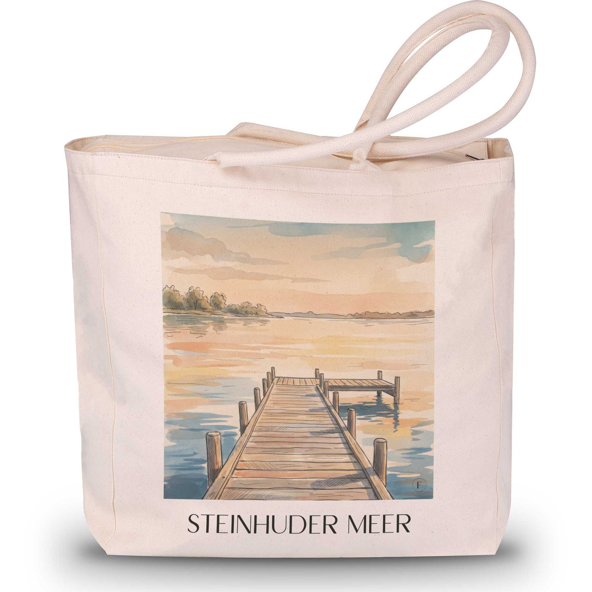 steinhuder-meer-wunstorf-deutschland-einkaufstasche-aquarell