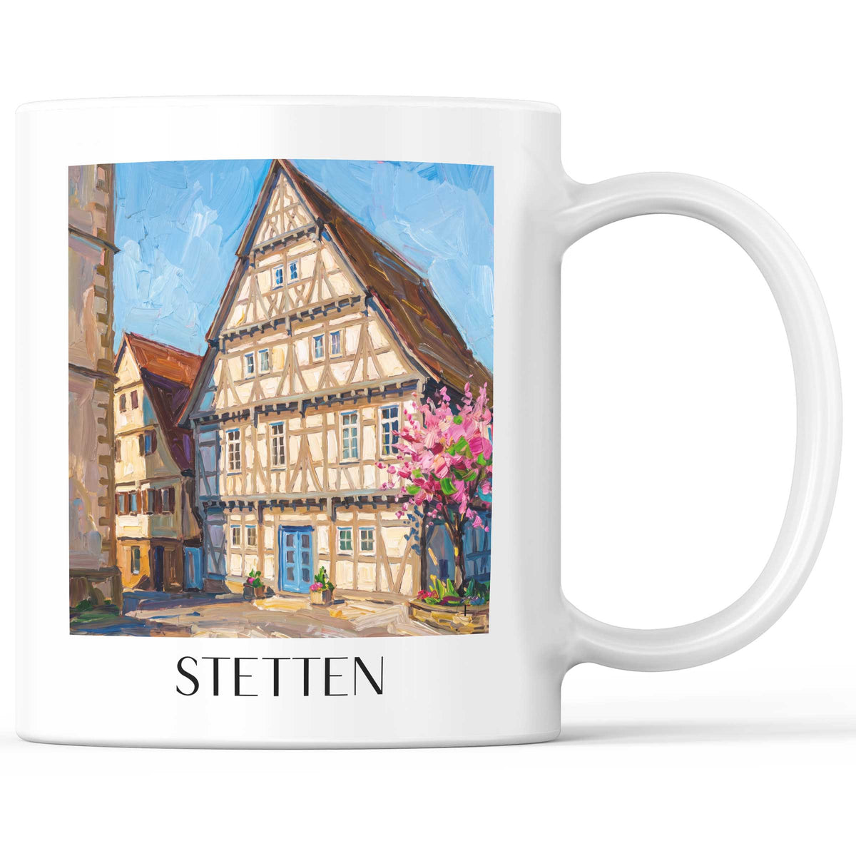 stetten-remstal-deutschland-kaffeebecher-oil-painting-oelgemaelde