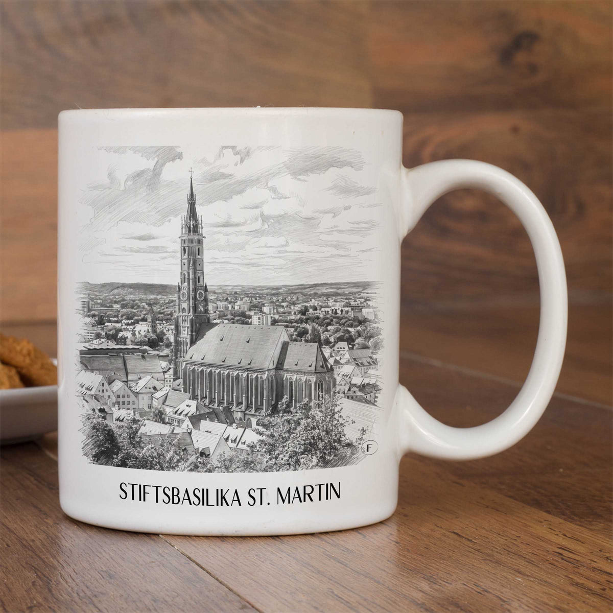 stiftsbasilika-st.-martin-landshut-deutschland-kaffeebecher-bleistift-zeichnung-drawing