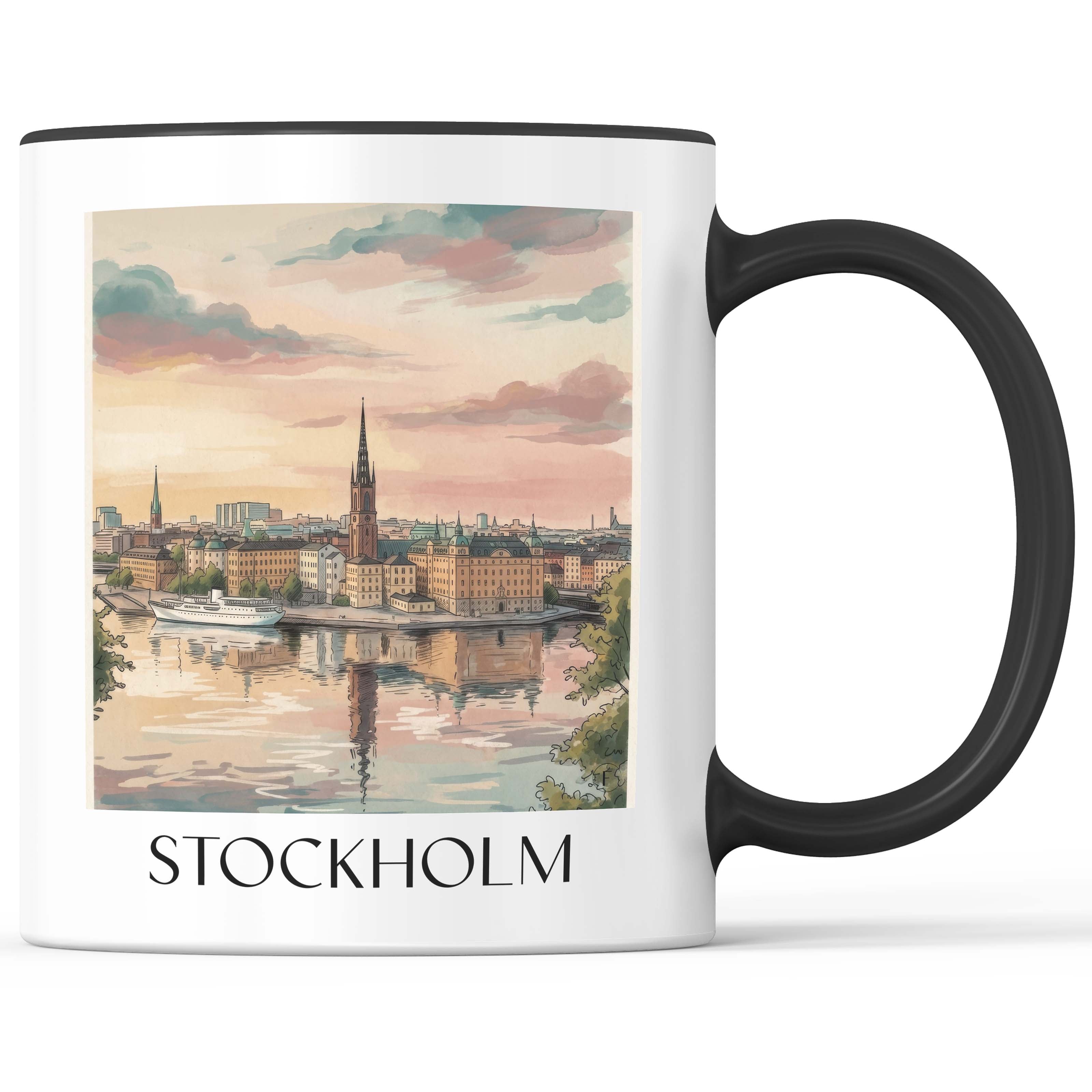 stockholm-schweden-kaffeebecher-aquarell
