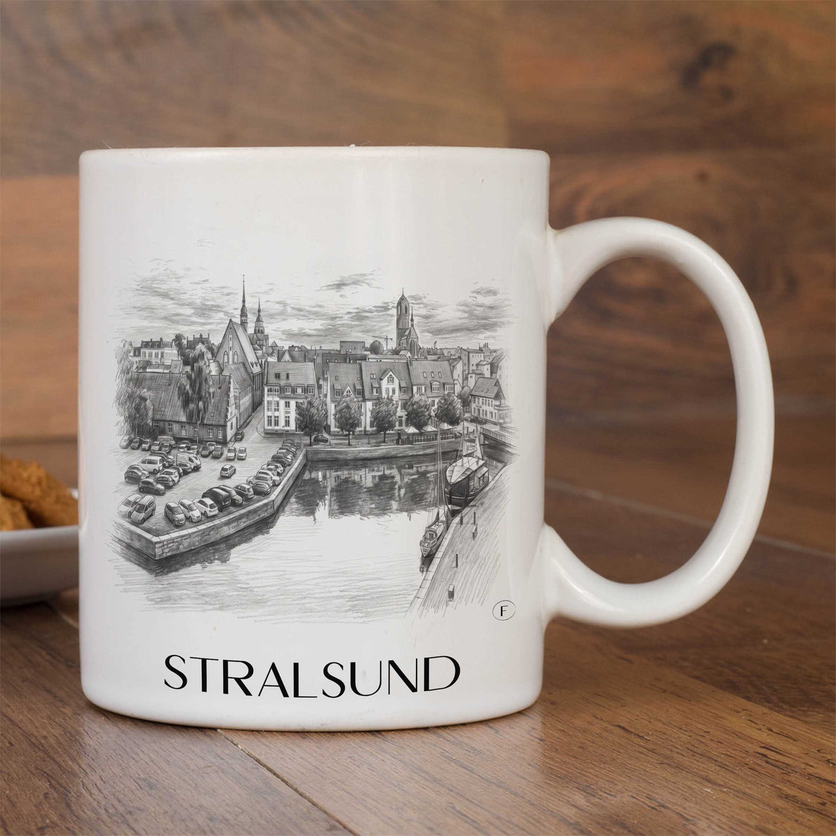 stralsund-vorpommern-deutschland-kaffeebecher-bleistift-zeichnung-drawing