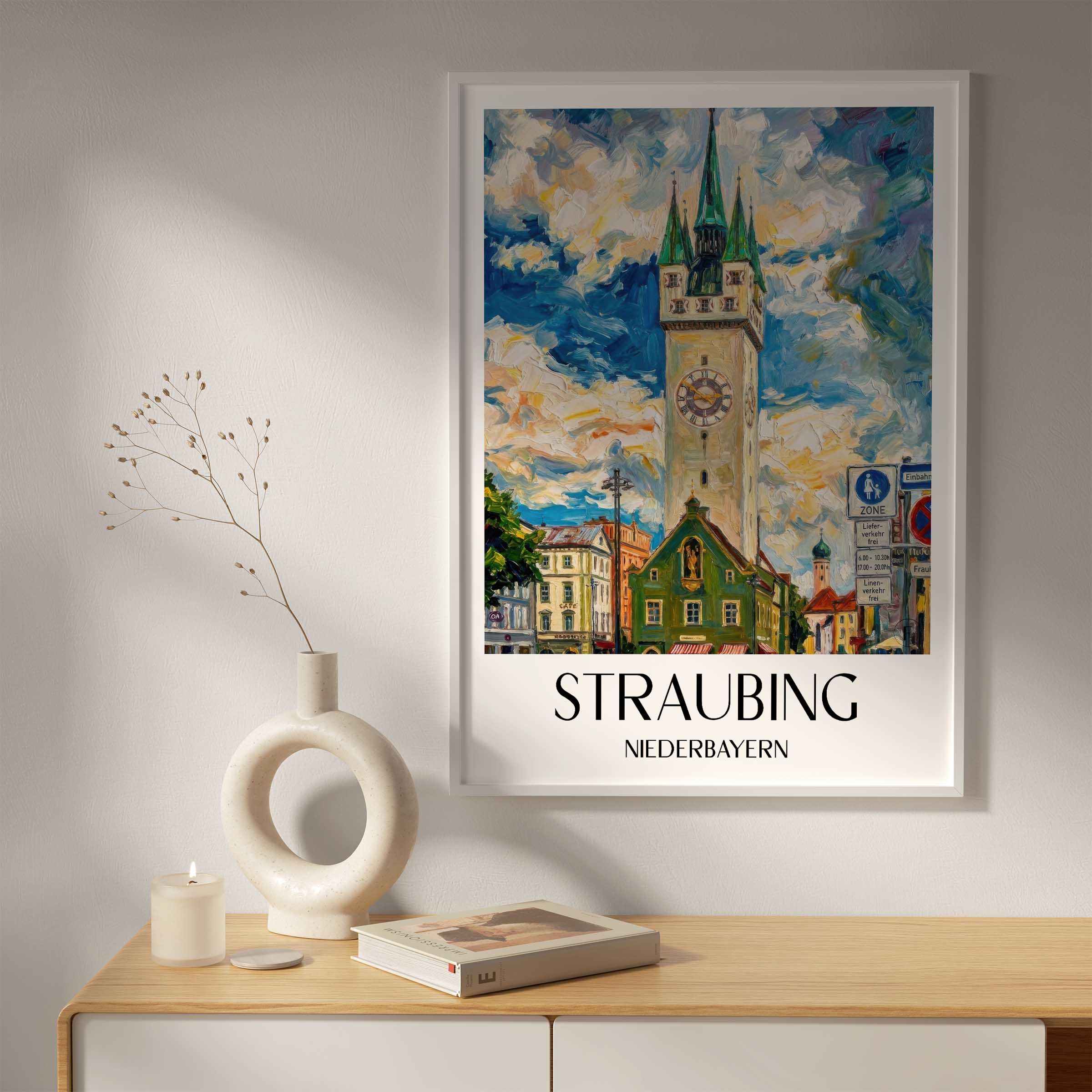 straubing-niederbayern-deutschland-poster-oil-painting-oelgemaelde