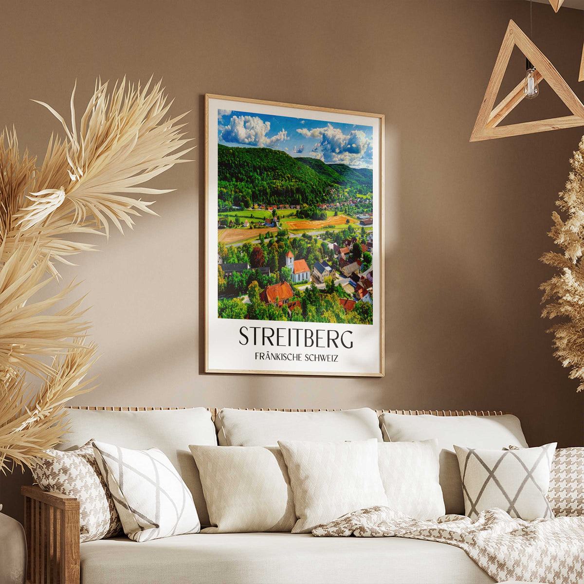 streitberg-fränkische-schweiz-deutschland-poster-oil-painting-oelgemaelde