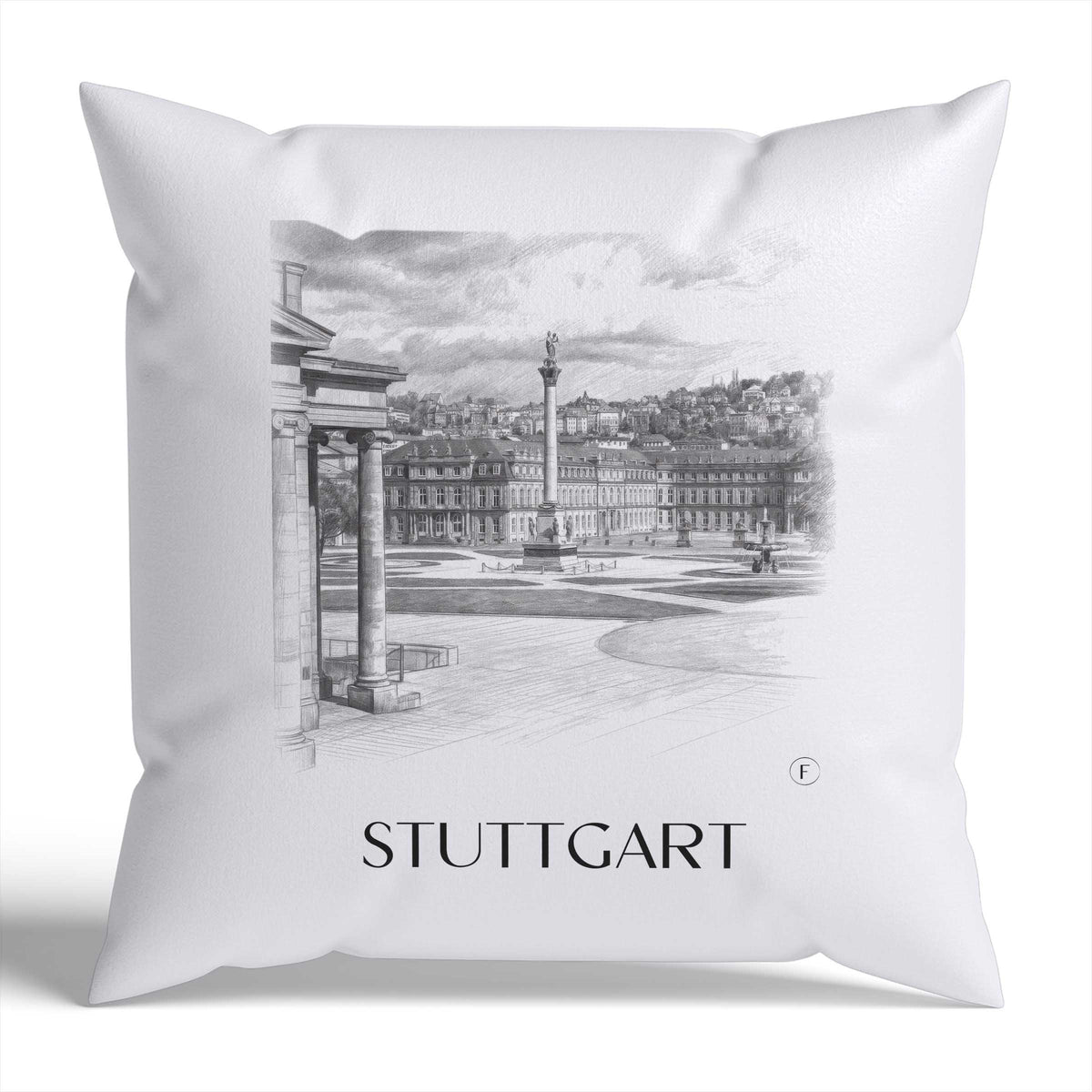 stuttgart-deutschland-deutschland-kissenbezug-bleistift-zeichnung-drawing