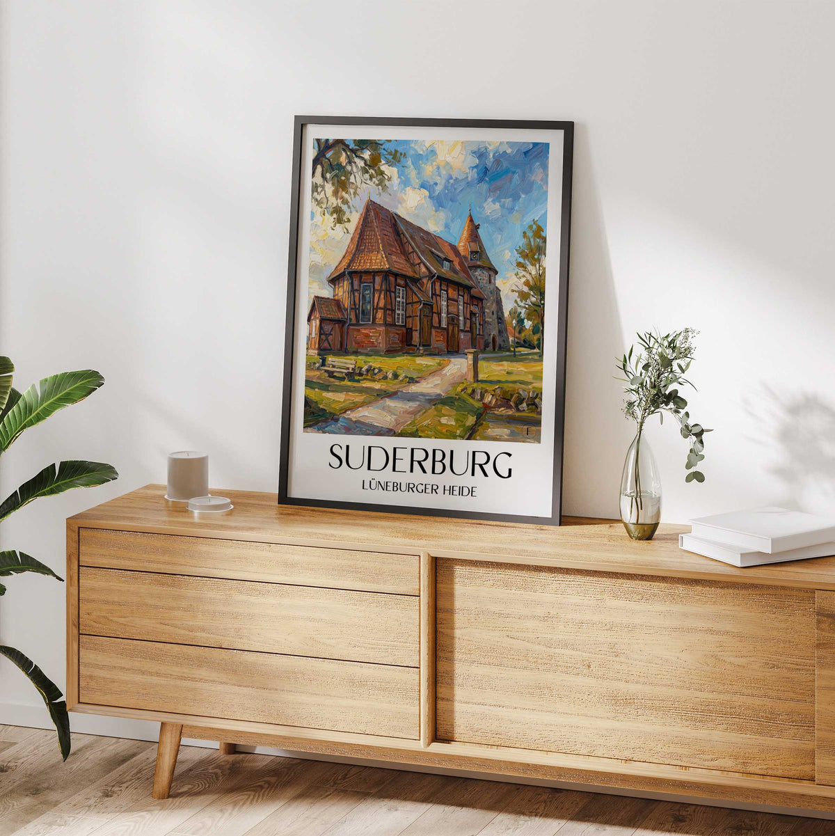 suderburg-lüneburger-heide-deutschland-poster-oil-painting-oelgemaelde