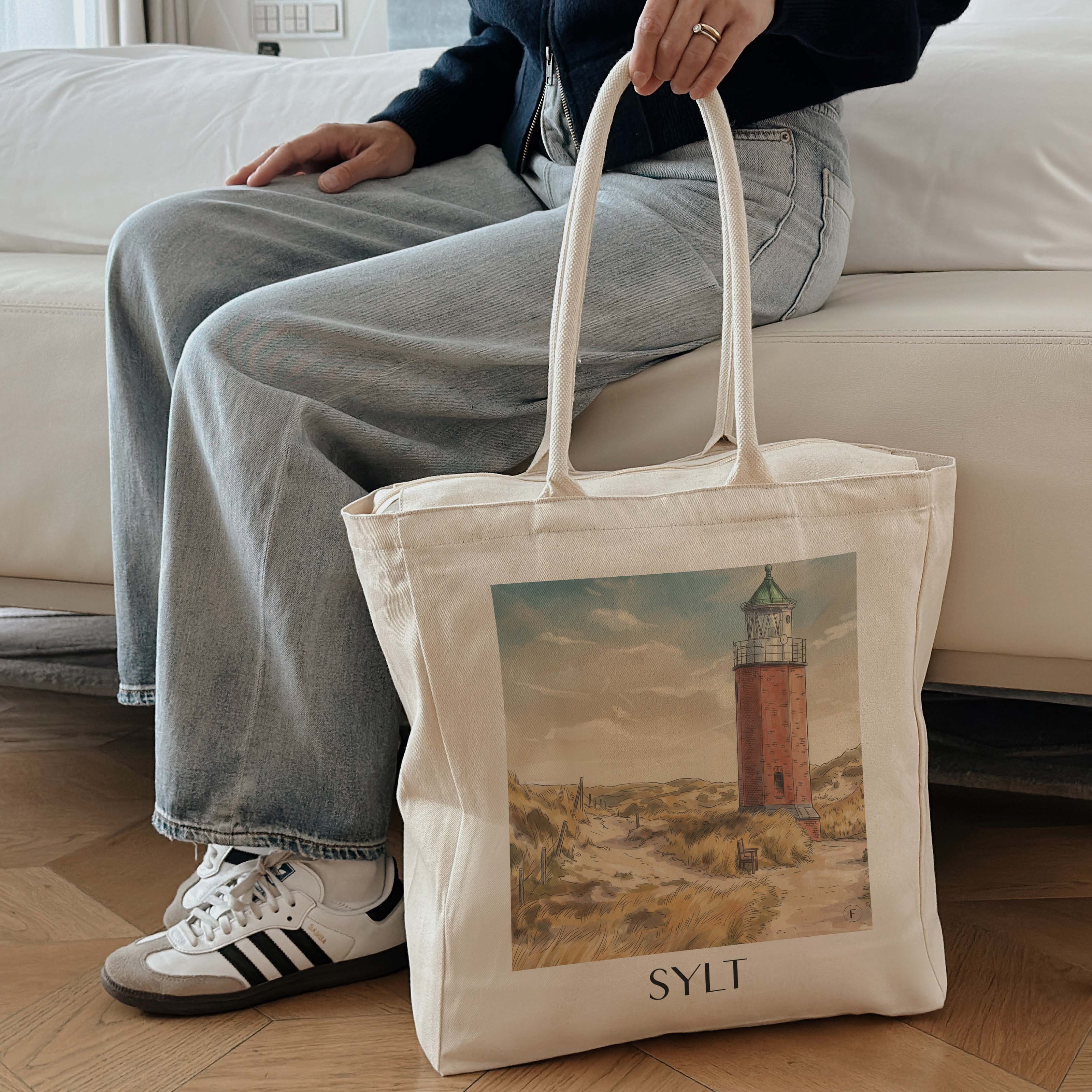 sylt-deutschland-einkaufstasche-aquarell