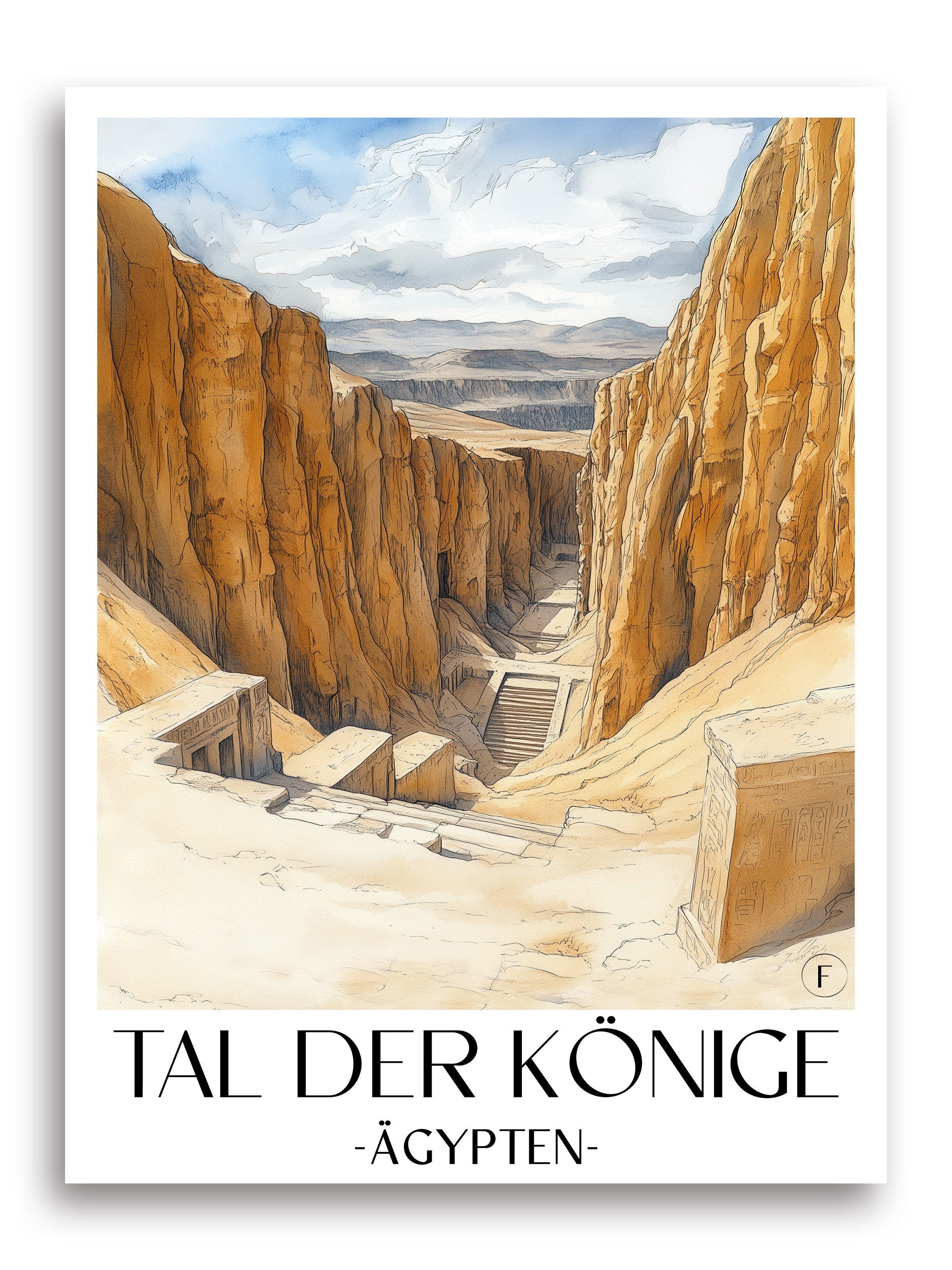 tal-der-könige,-ägypten-ägypten-poster-aquarell