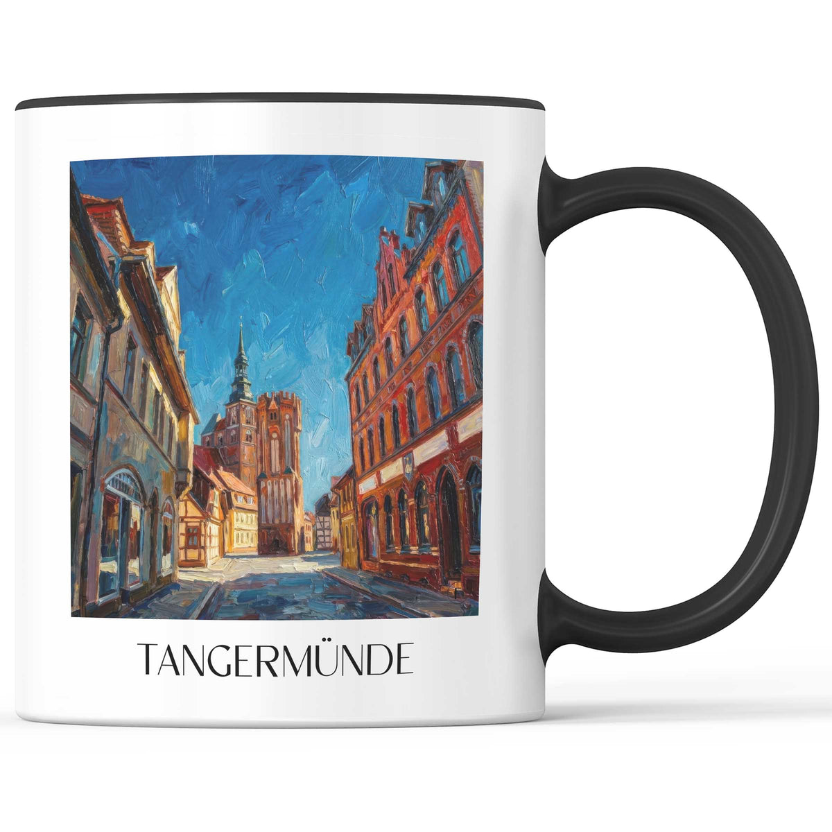 tangermünde-altmark-deutschland-kaffeebecher-oil-painting-oelgemaelde