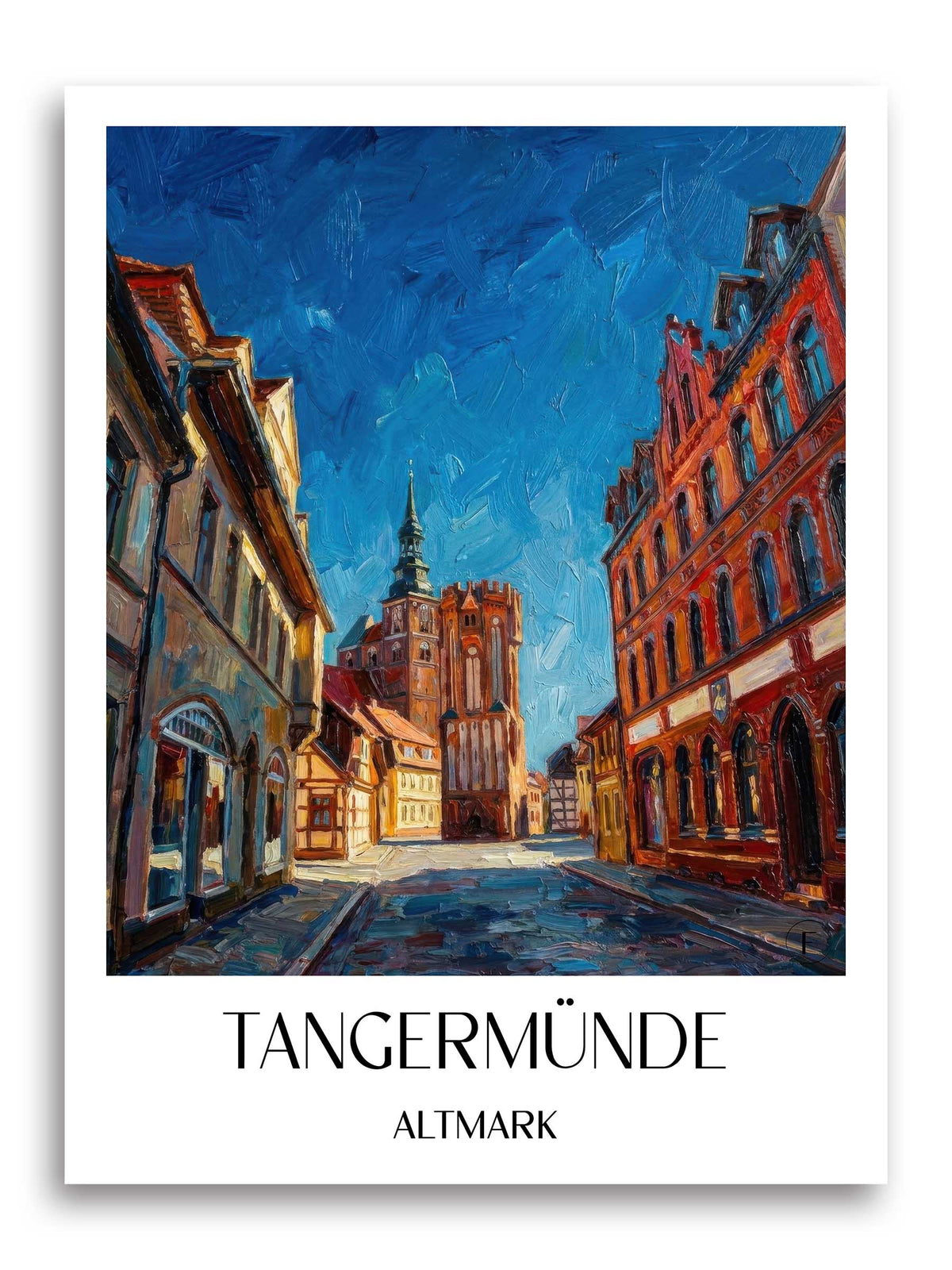 tangermünde-altmark-deutschland-poster-oil-painting-oelgemaelde