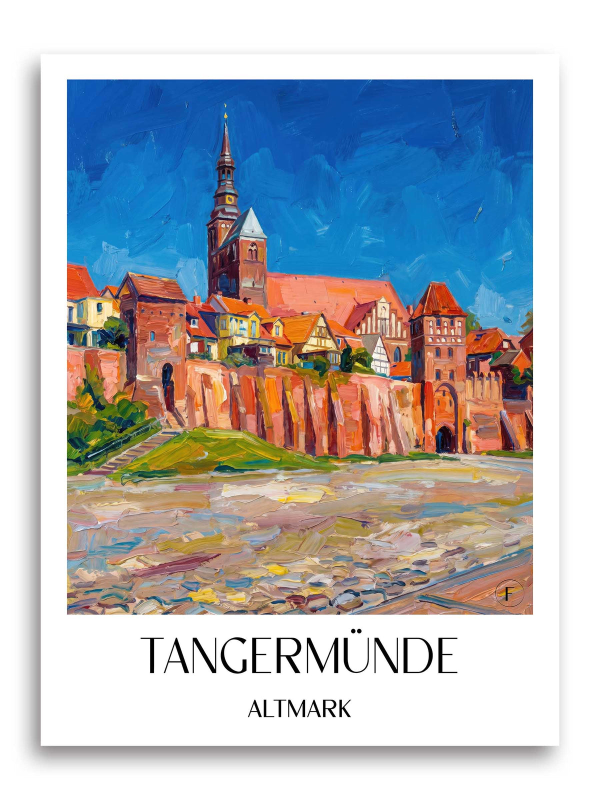 tangermünde-altmark-deutschland-poster-oil-painting-oelgemaelde