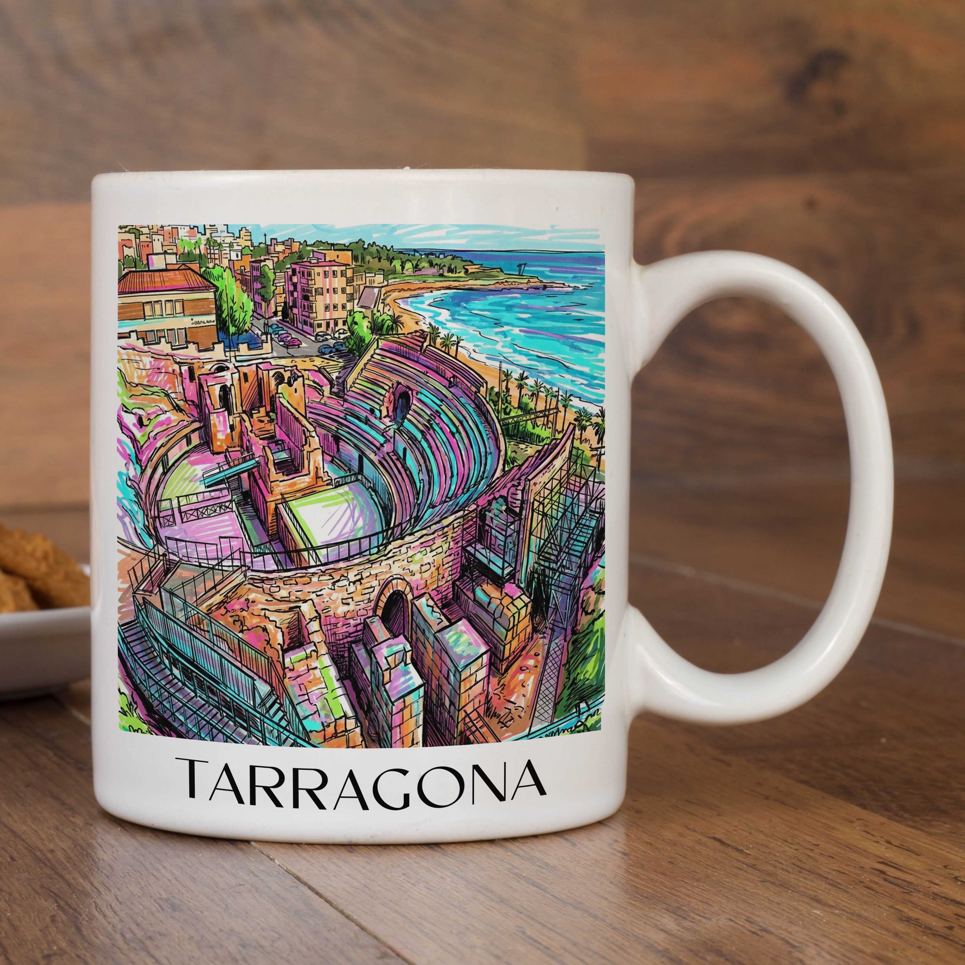tarragona-spanien-spanien-kaffeebecher-graffiti