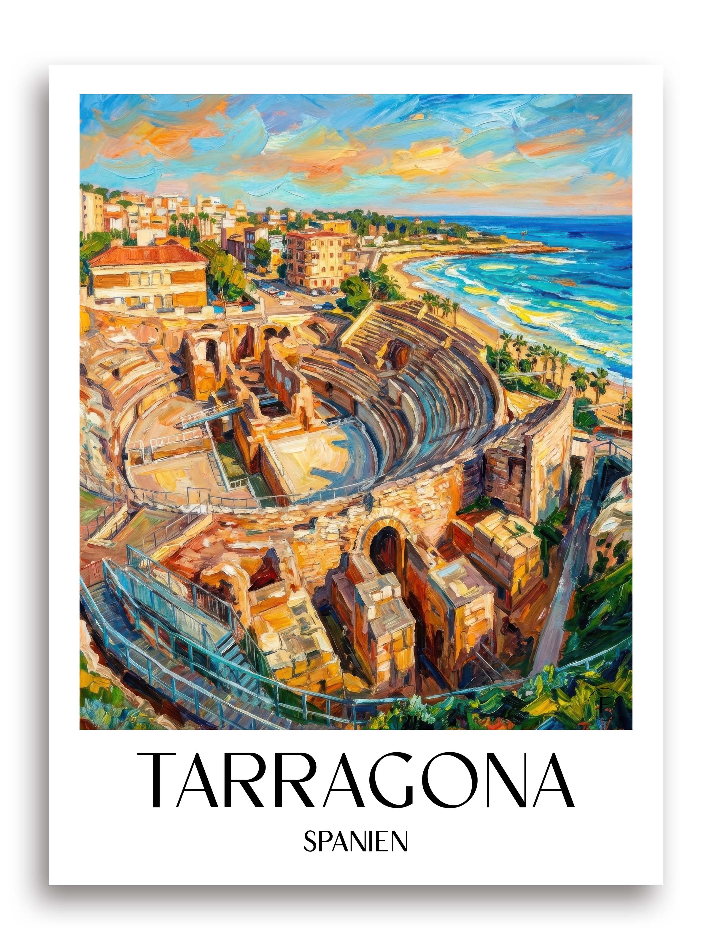 tarragona-spanien-spanien-poster-oil-painting-oelgemaelde