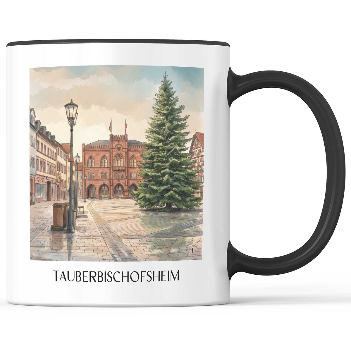 tauberbischofsheim-baden-württemberg-deutschland-kaffeebecher-aquarell
