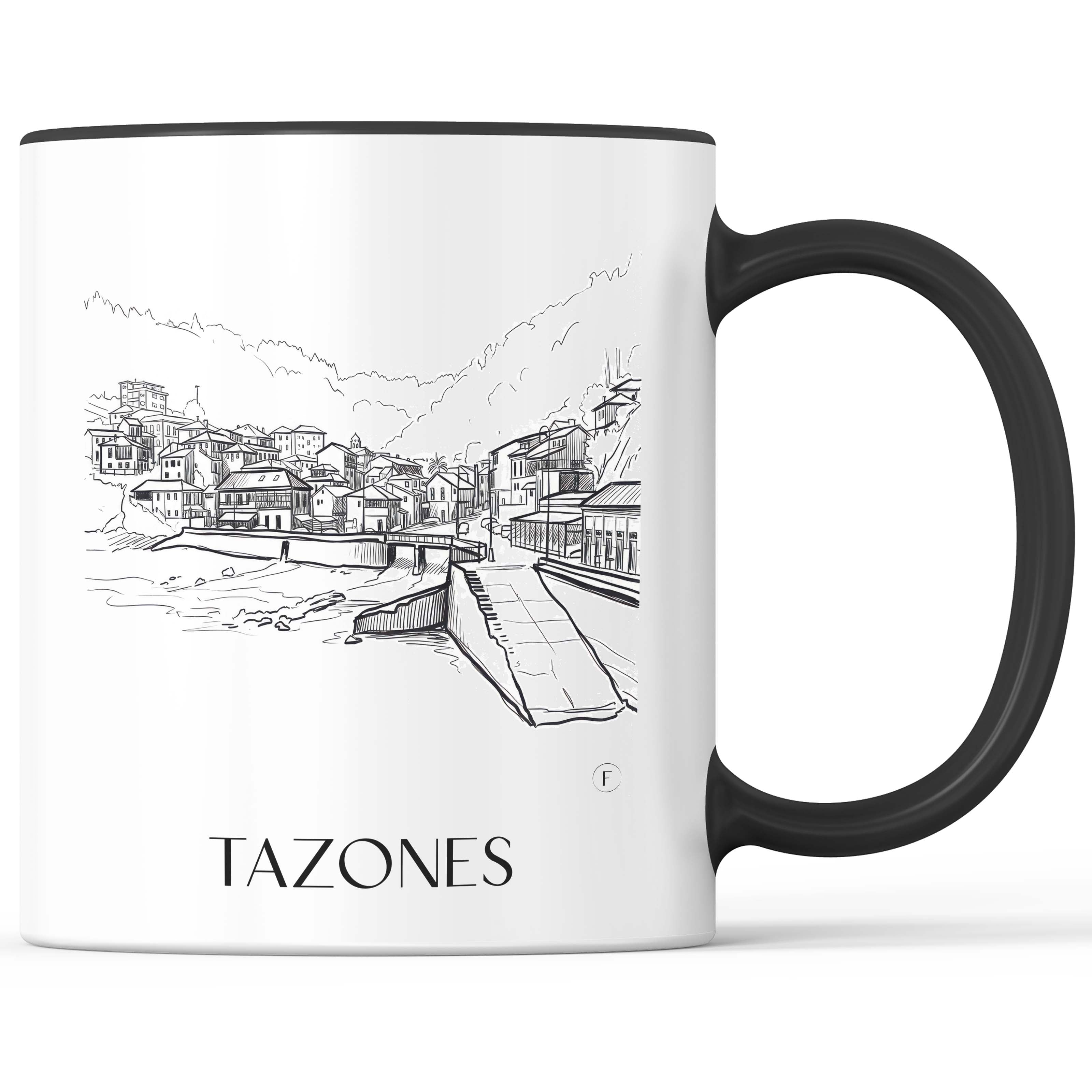 tazones-spanien-spanien-kaffeebecher-skizze