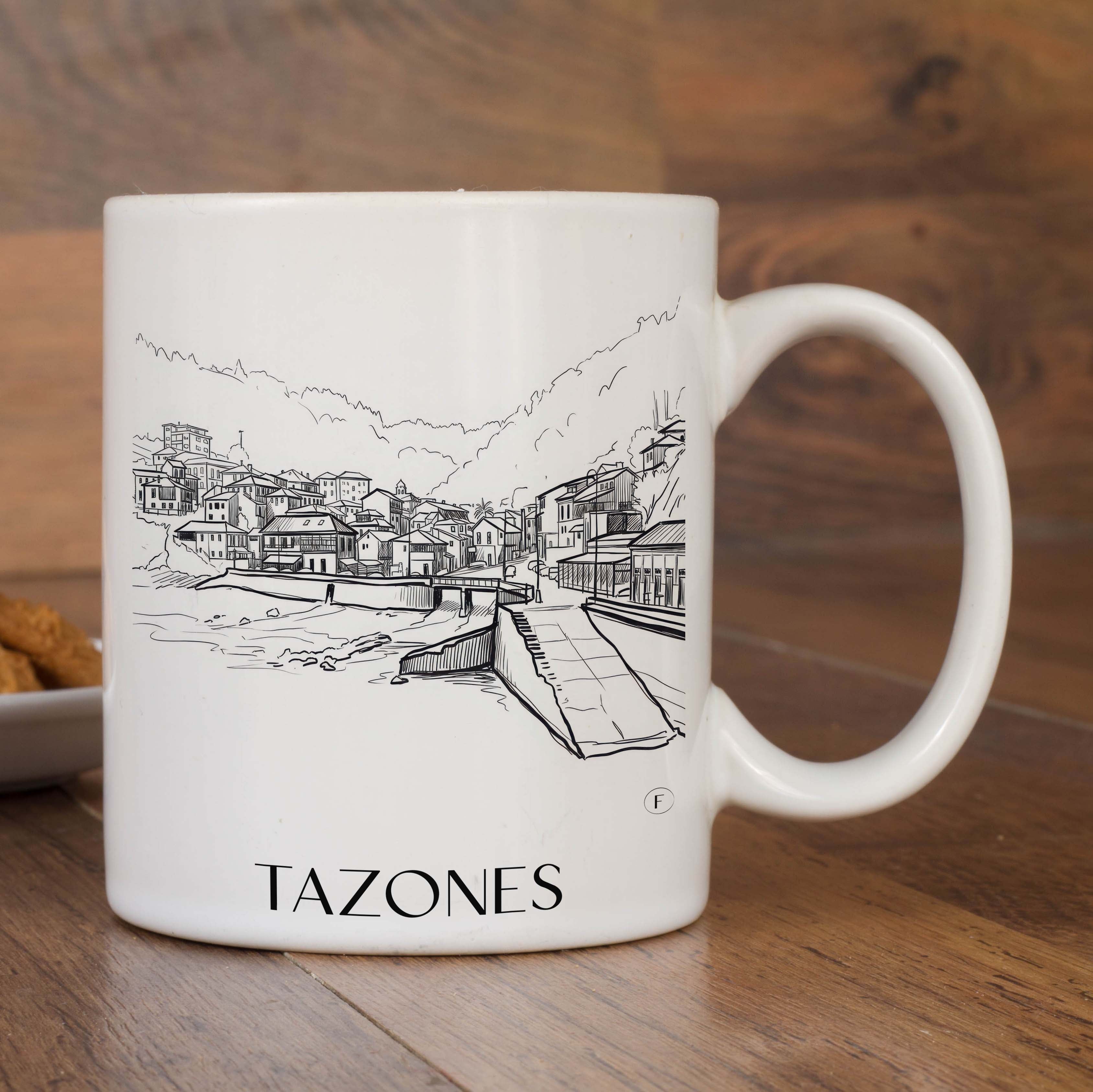 tazones-spanien-spanien-kaffeebecher-skizze