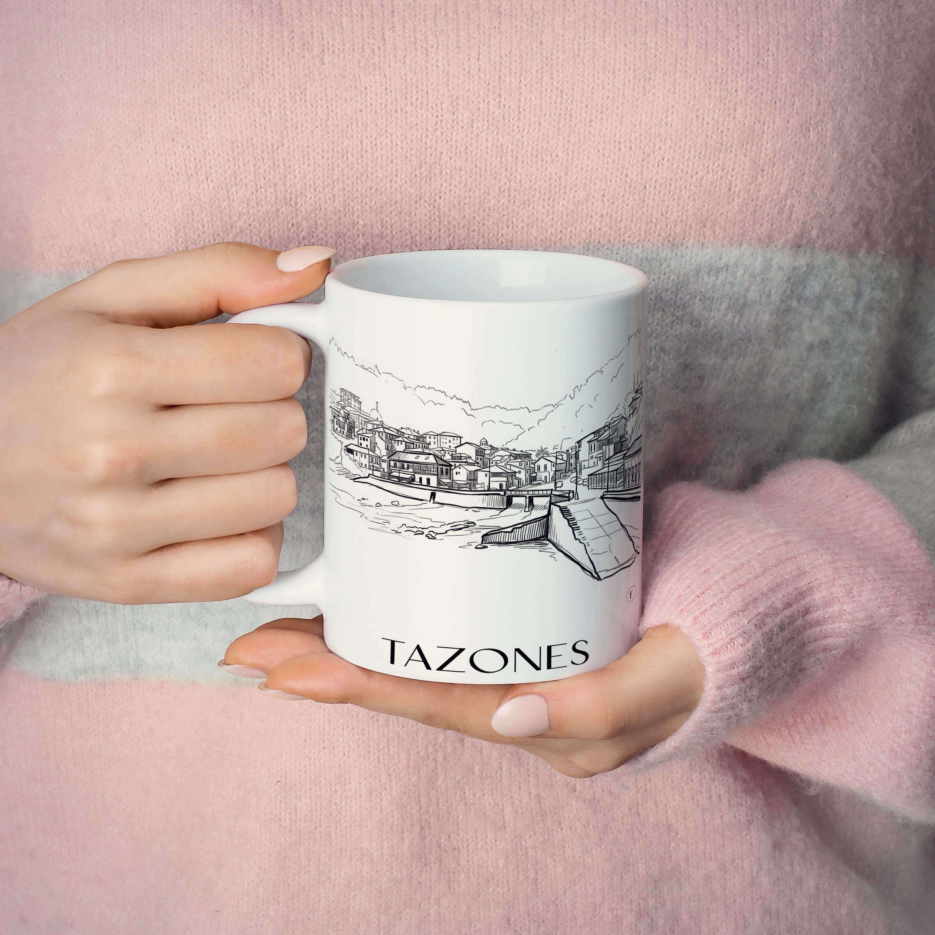 tazones-spanien-spanien-kaffeebecher-skizze
