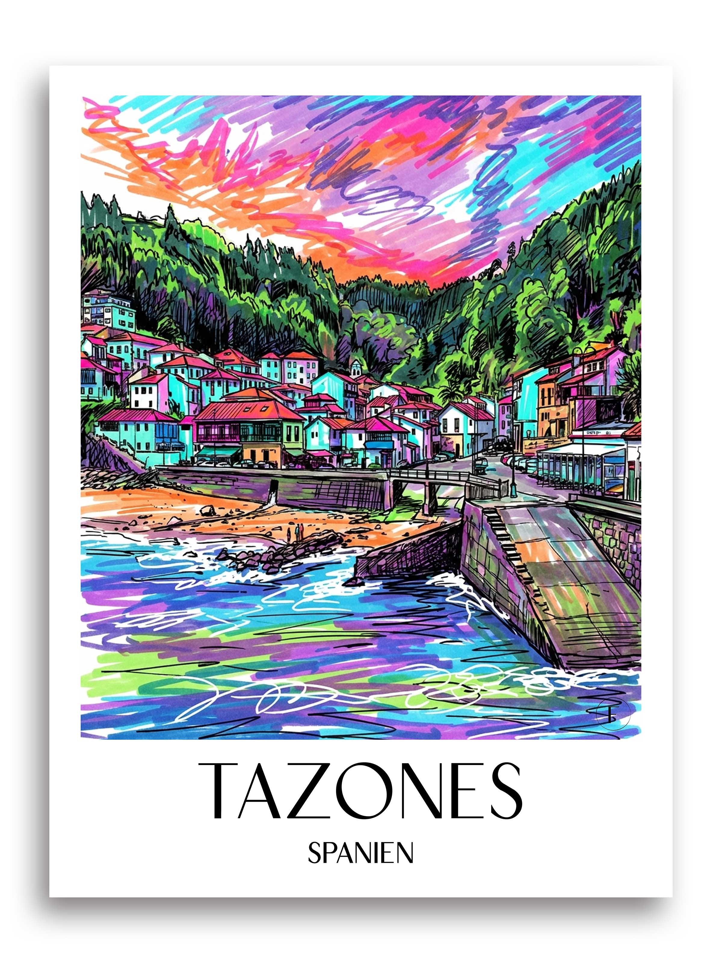 tazones-spanien-spanien-poster-graffiti
