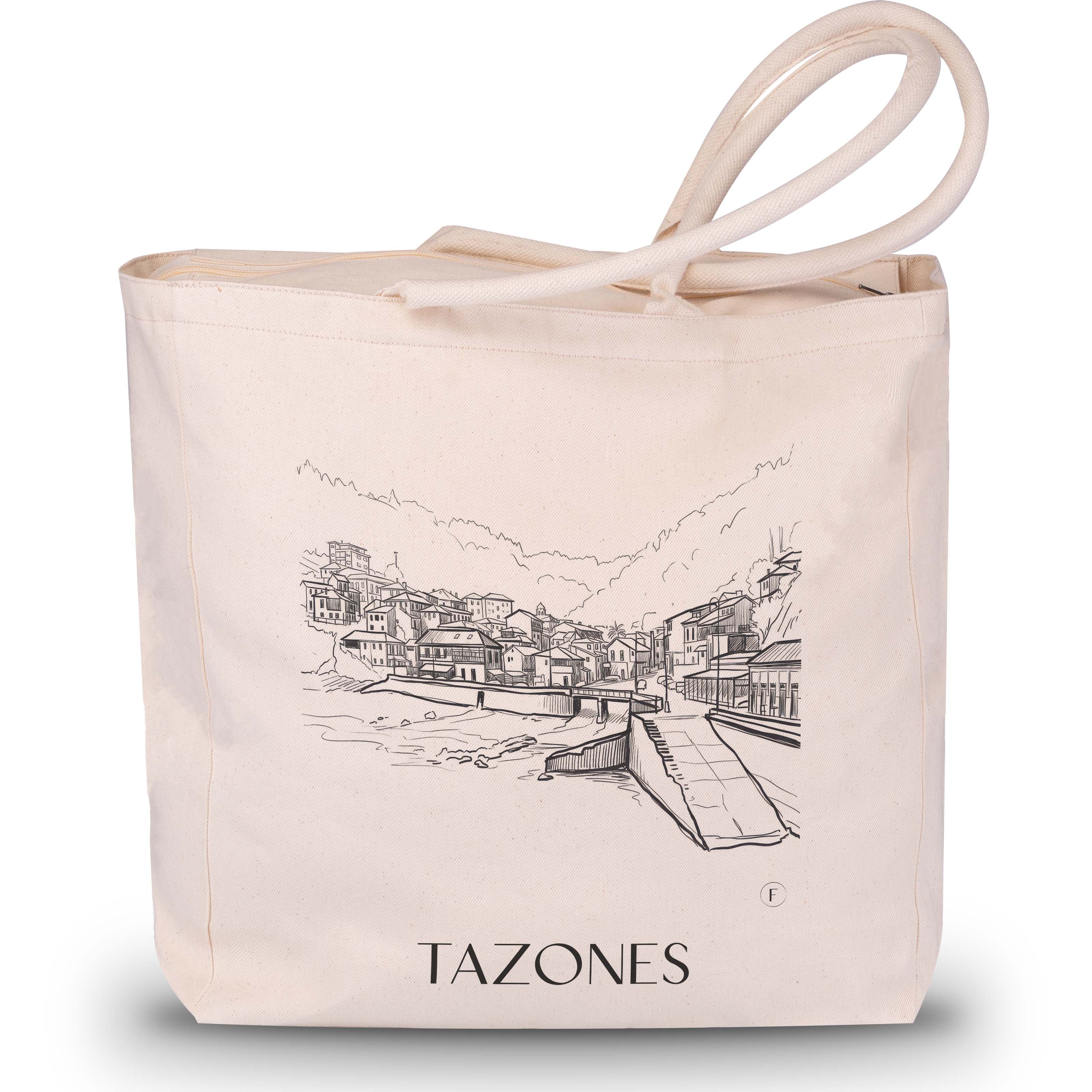 tazones-spanien-spanien-einkaufstasche-skizze