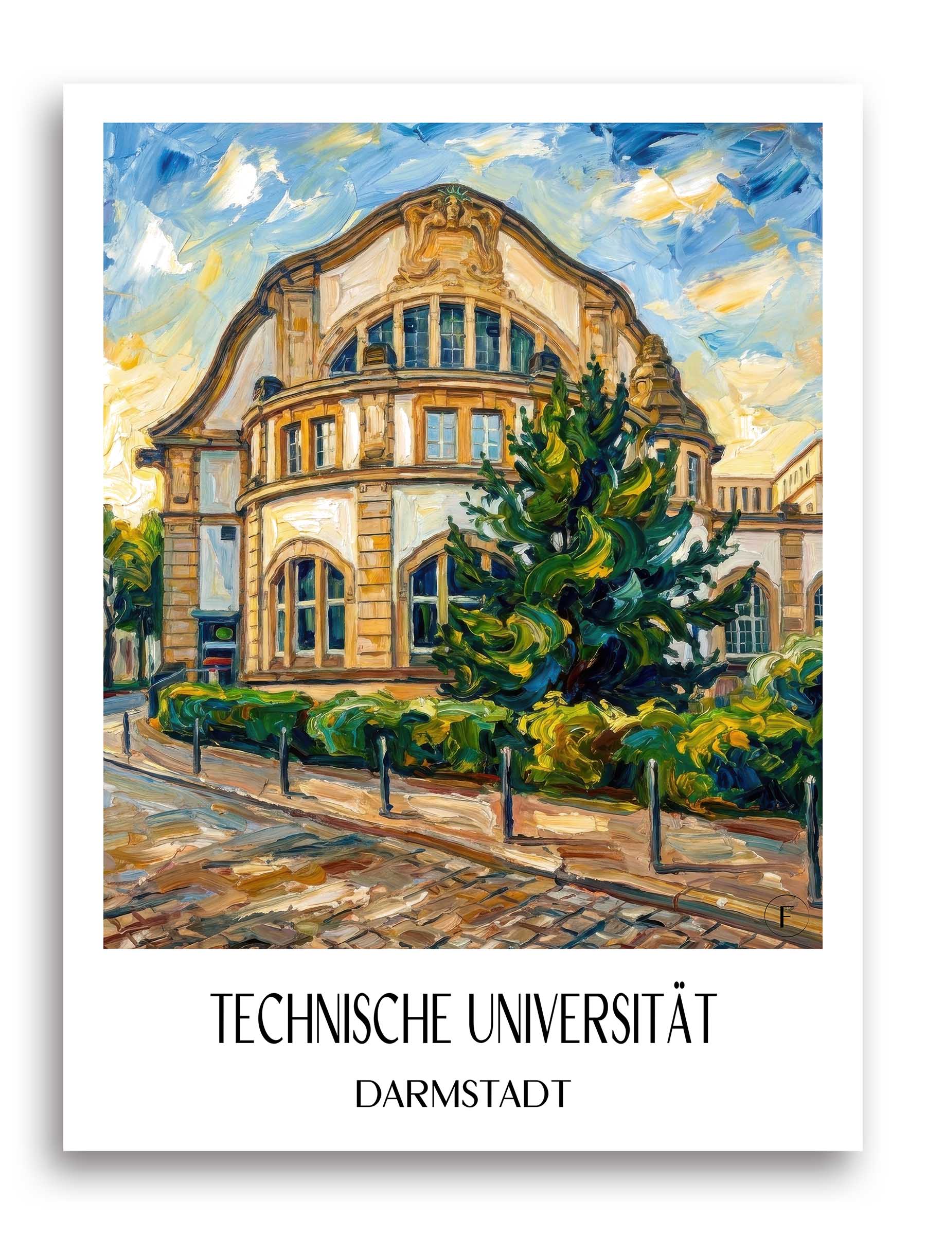 technische-universität-darmstadt-deutschland-poster-oil-painting-oelgemaelde