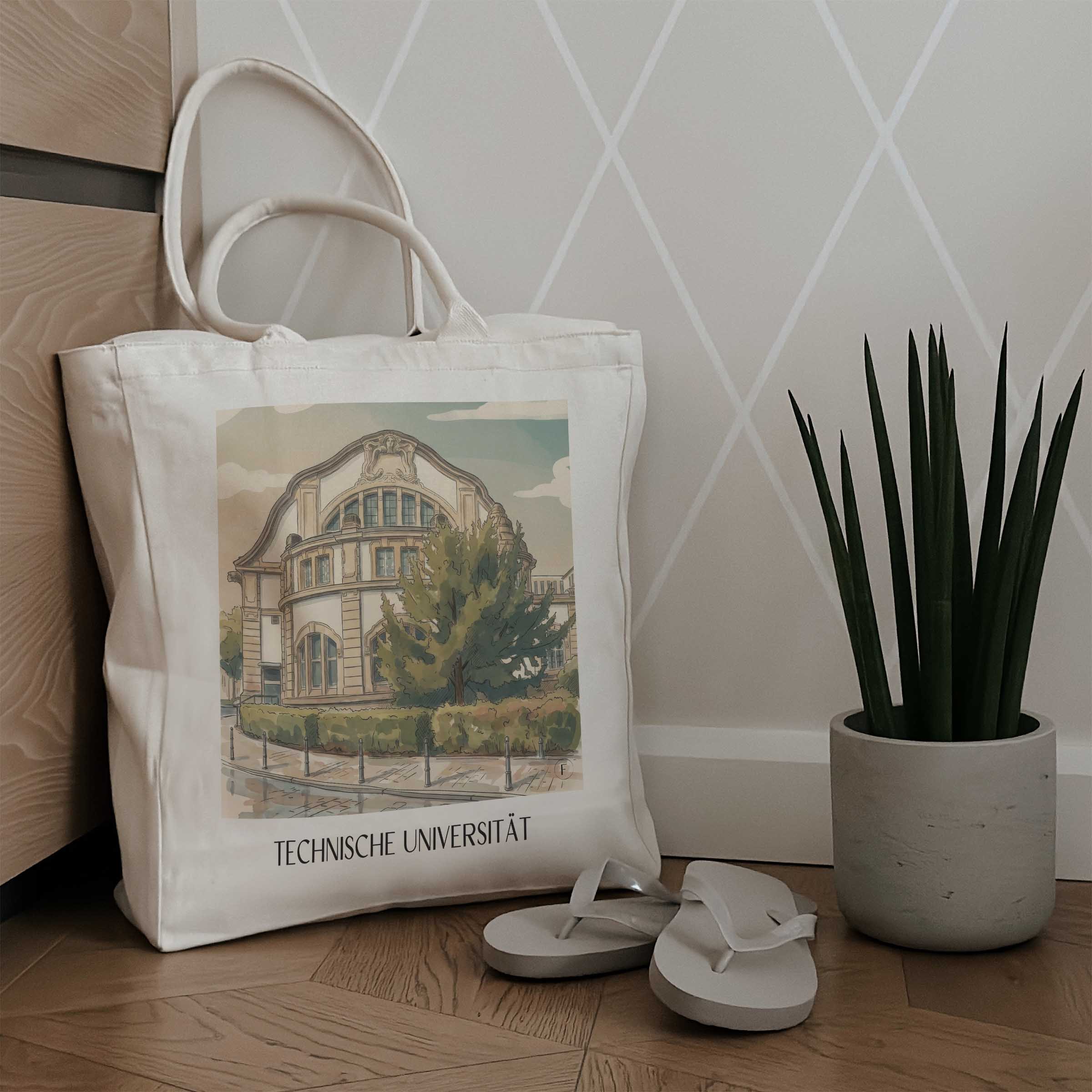 technische-universität-darmstadt-deutschland-einkaufstasche-aquarell
