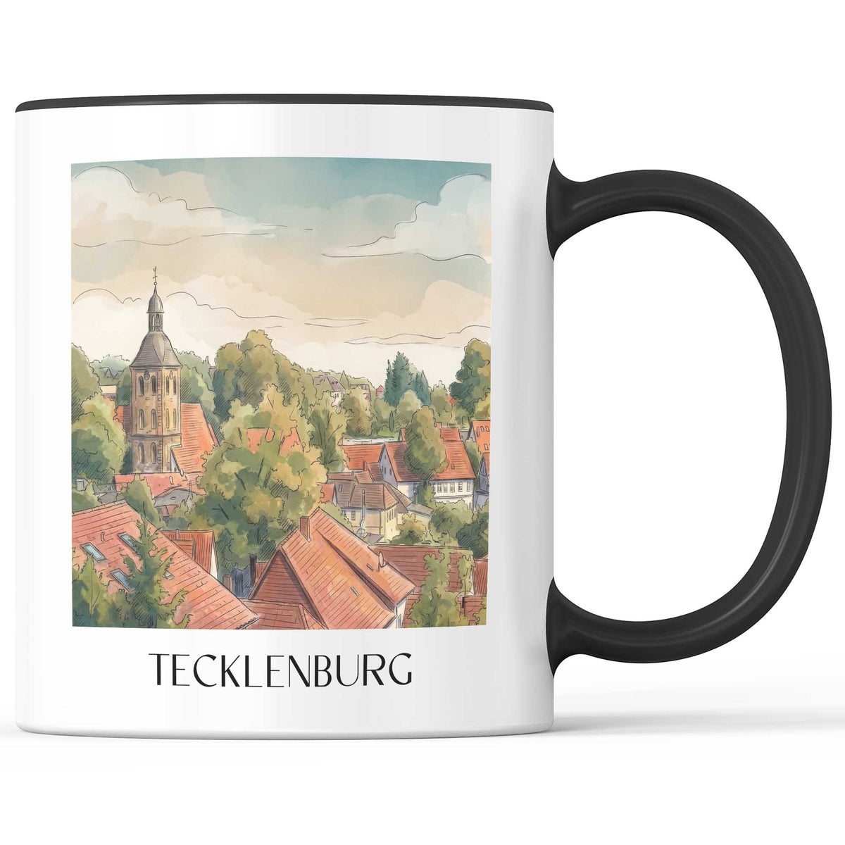 tecklenburg-niedersachsen-deutschland-kaffeebecher-aquarell