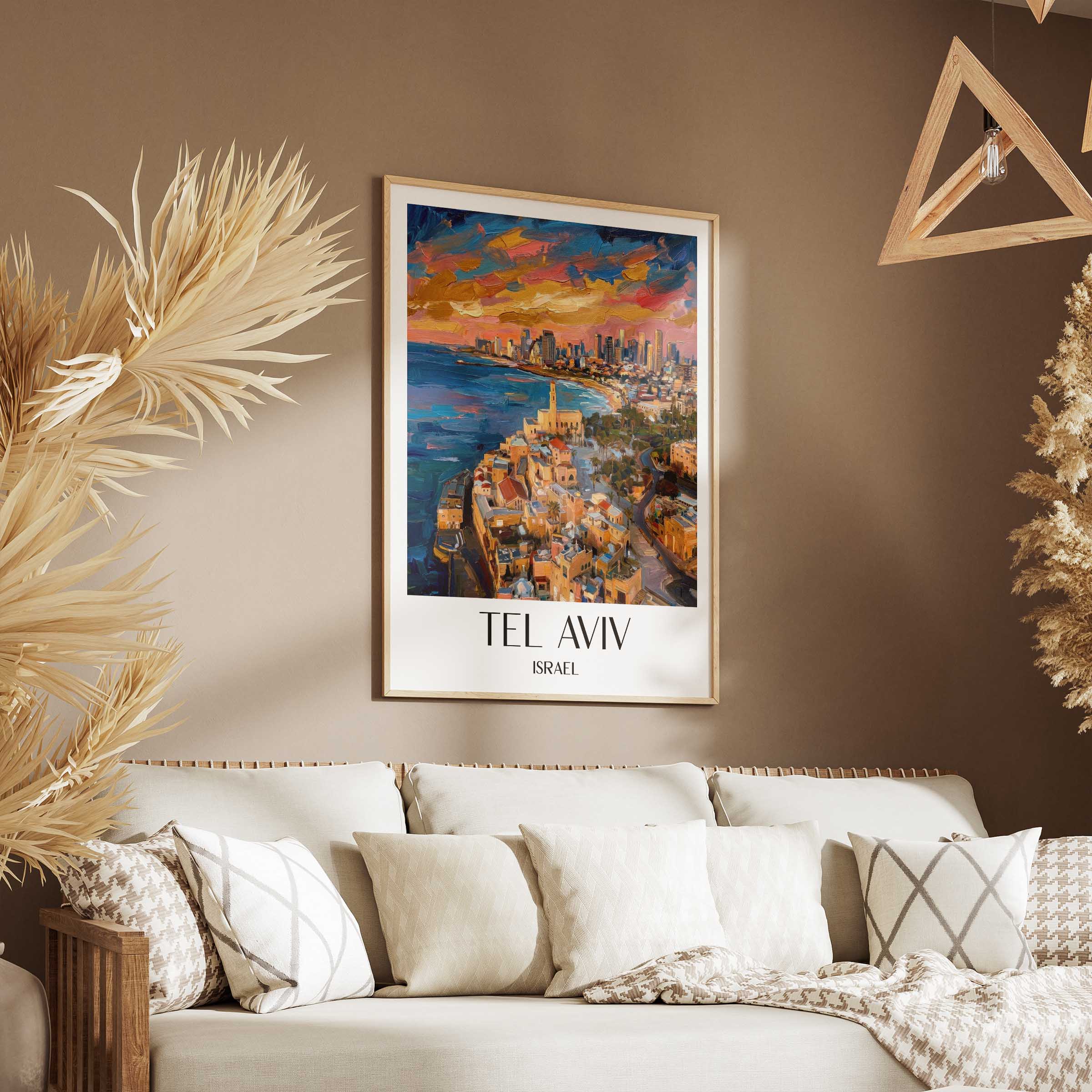 tel-aviv-israel-poster-oil-painting-oelgemaelde