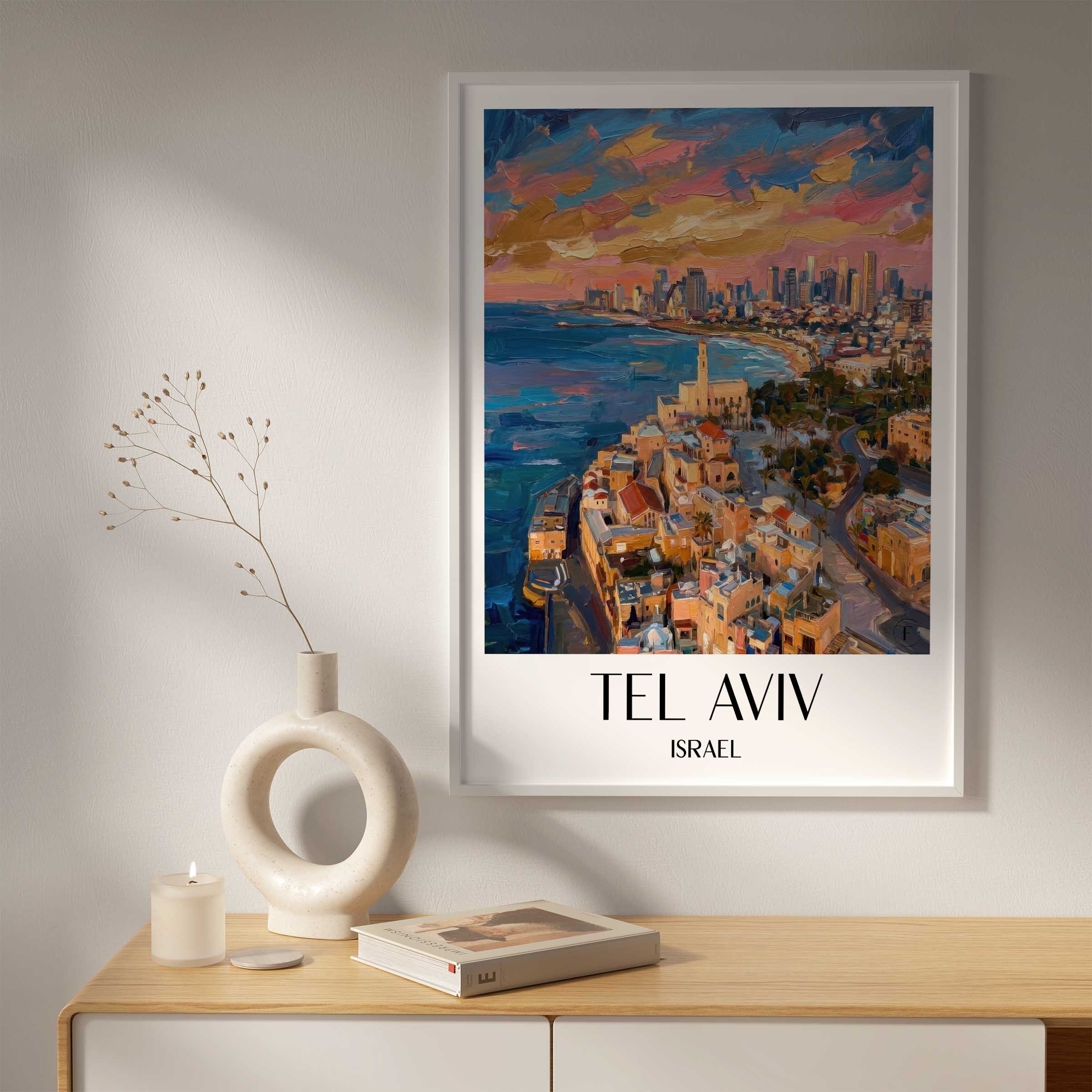 tel-aviv-israel-poster-oil-painting-oelgemaelde