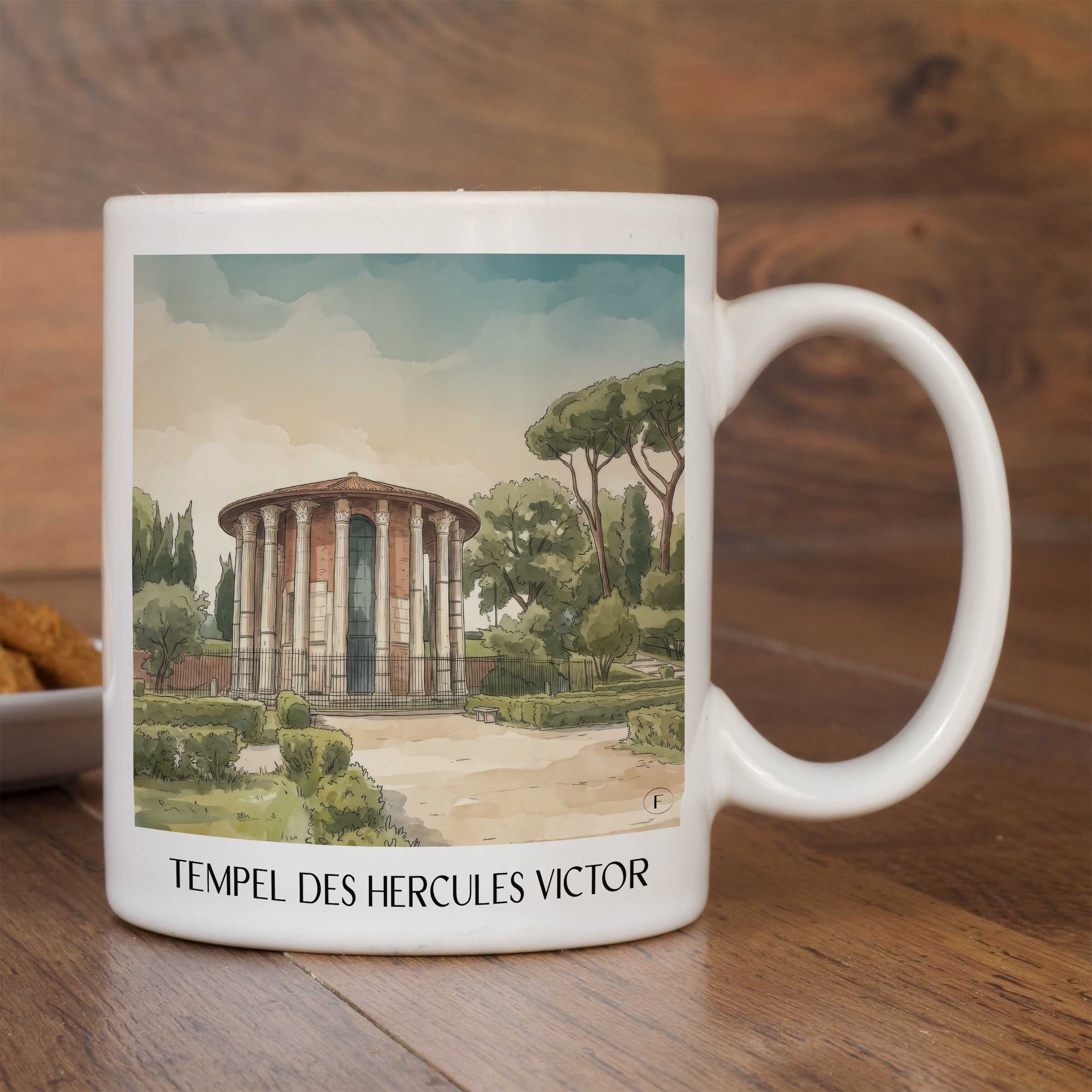 tempel-des-hercules-victor-rom-italien-kaffeebecher-aquarell