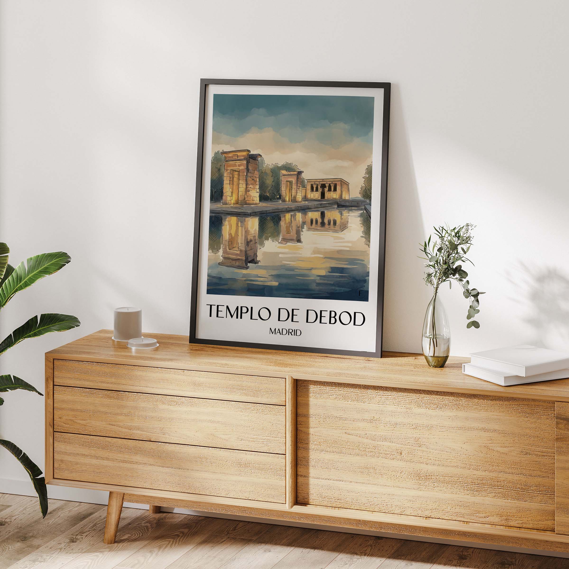 templo-de-debod-madrid-spanien-poster-aquarell