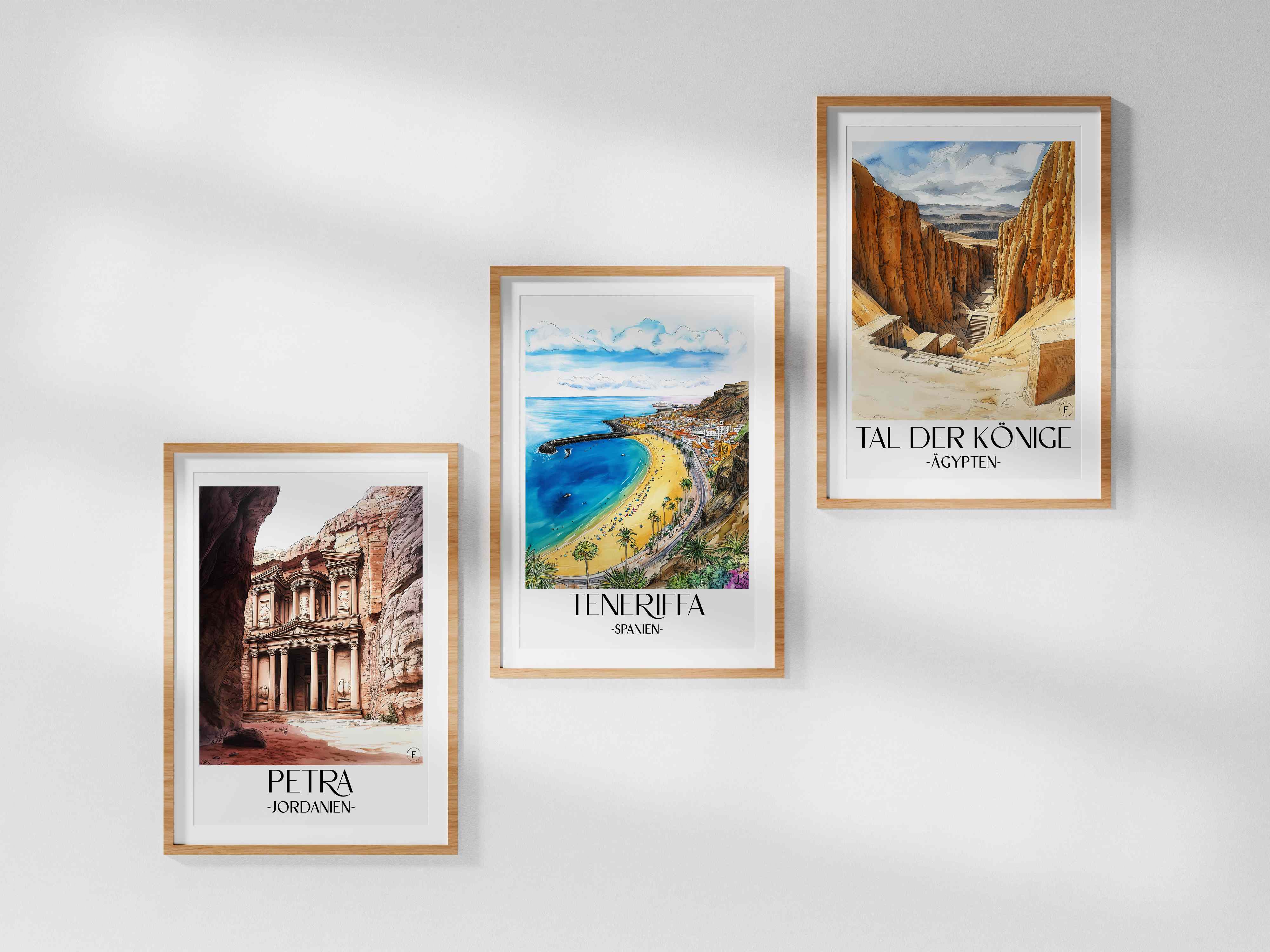 teneriffa-spanien-poster-aquarell