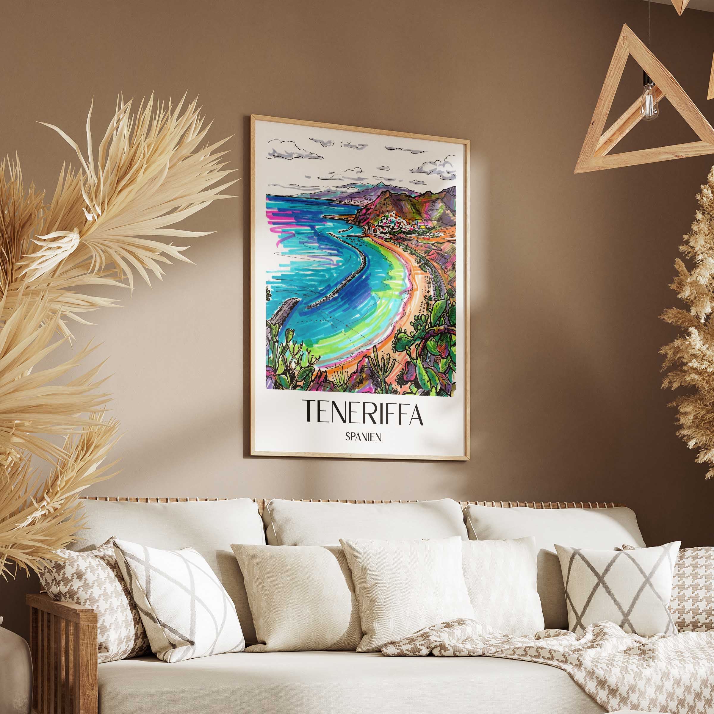 teneriffa-spanien-poster-graffiti