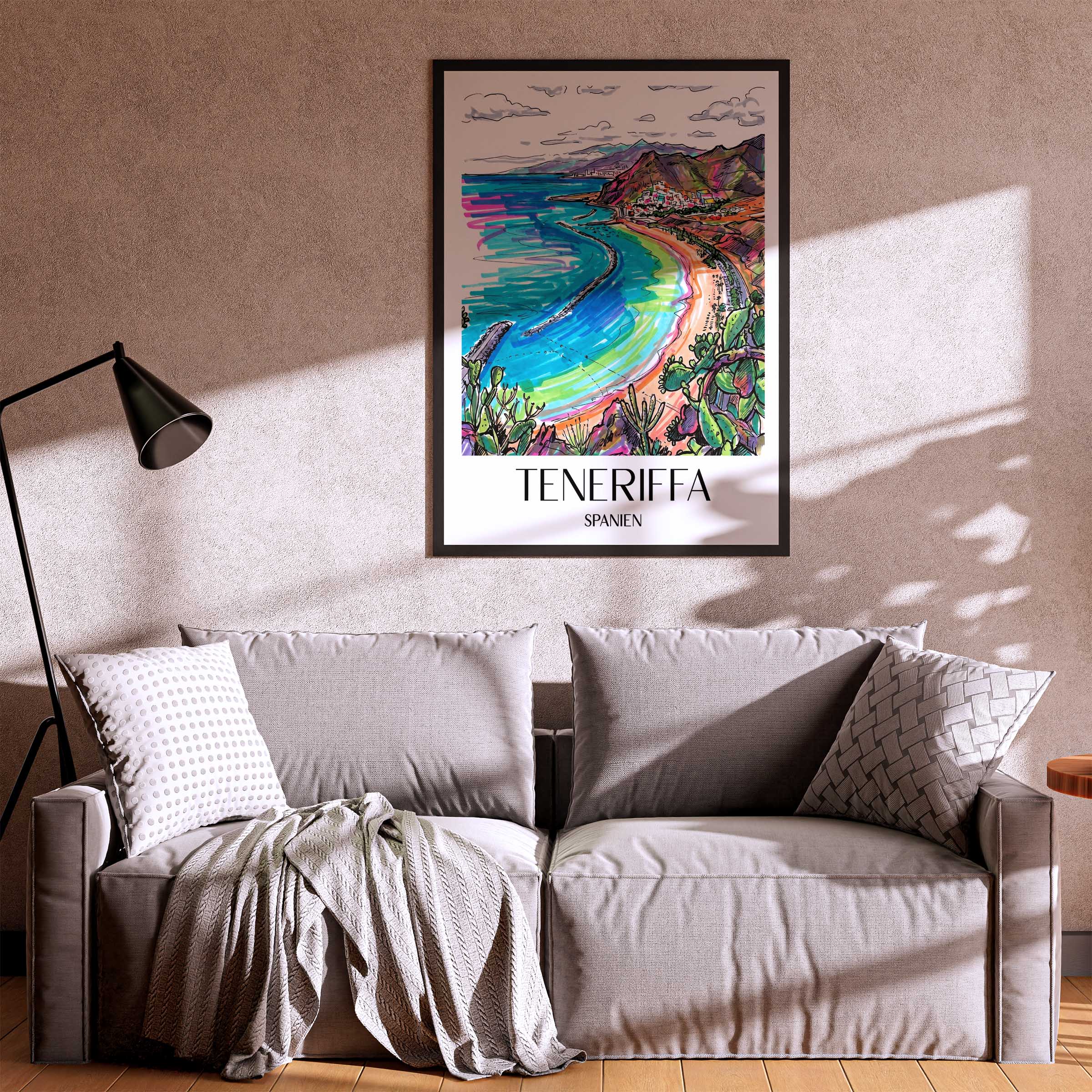 teneriffa-spanien-poster-graffiti