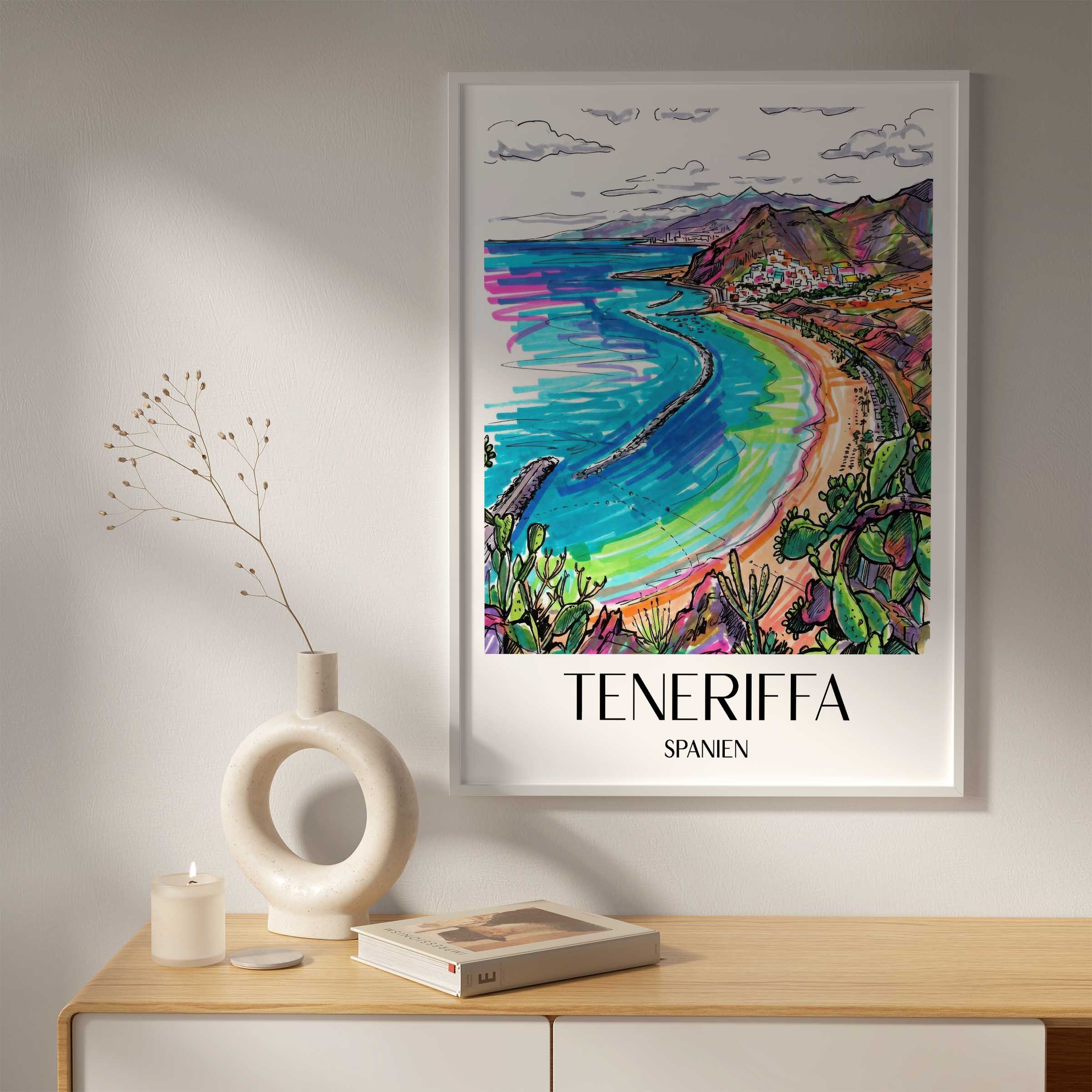 teneriffa-spanien-poster-graffiti