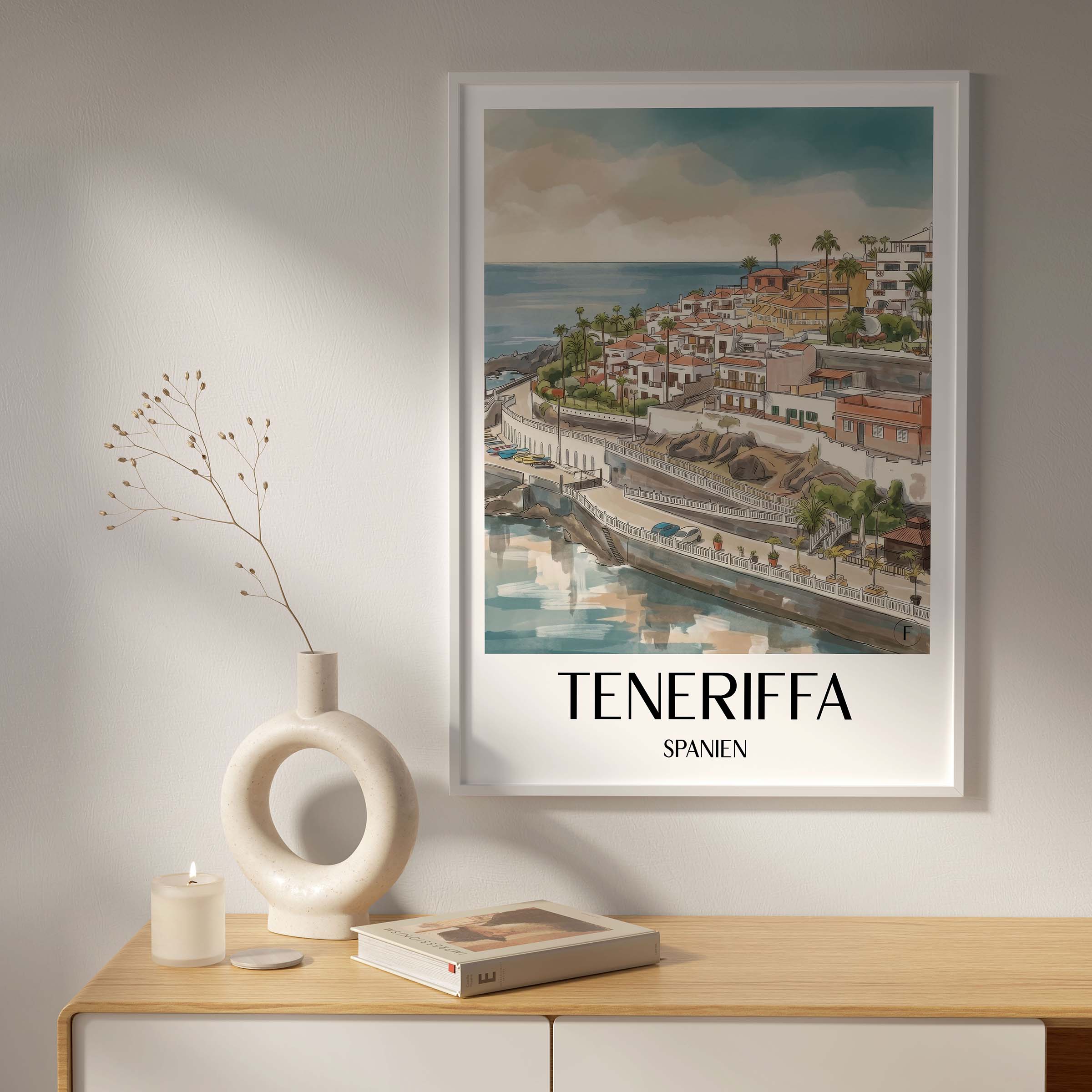 teneriffa-spanien-spanien-poster-aquarell