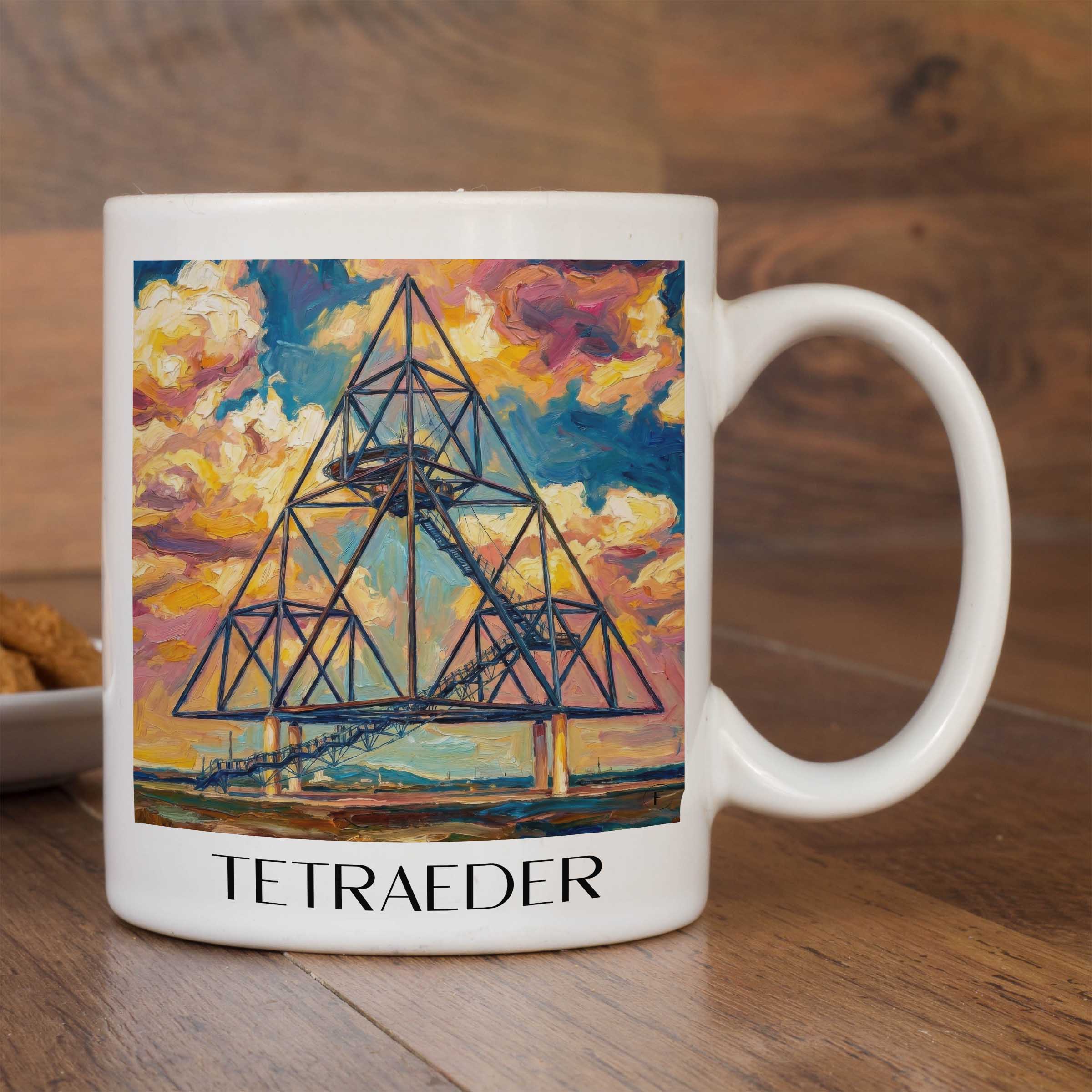 tetraeder-bottrop-deutschland-kaffeebecher-oil-painting-oelgemaelde